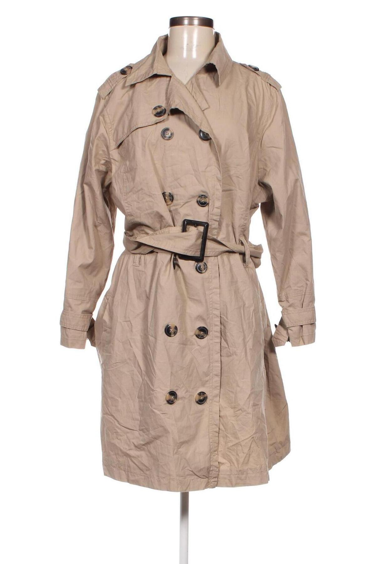 Damen Trench Coat Janina, Größe XXL, Farbe Weiß, Preis € 31,31
