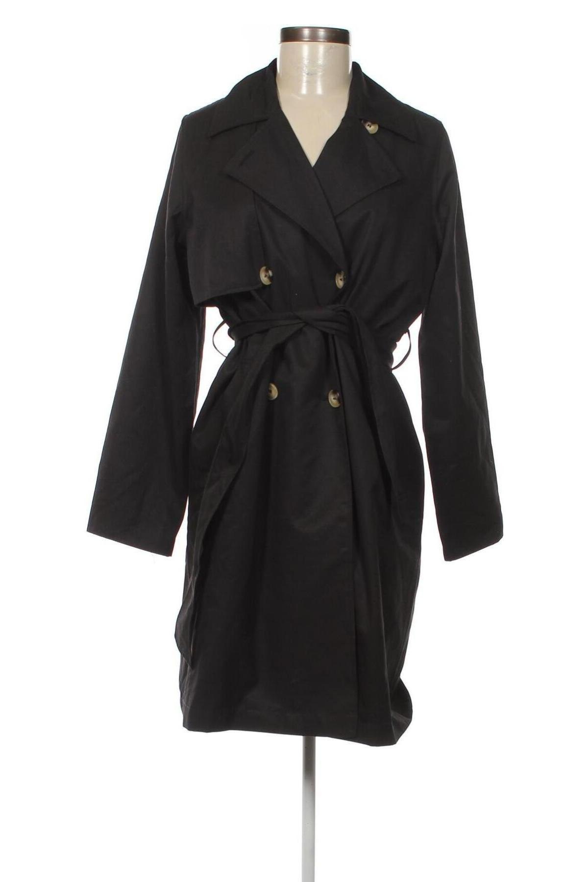 Damen Trench Coat Selected Femme, Größe XS, Farbe Schwarz, Preis € 72,37