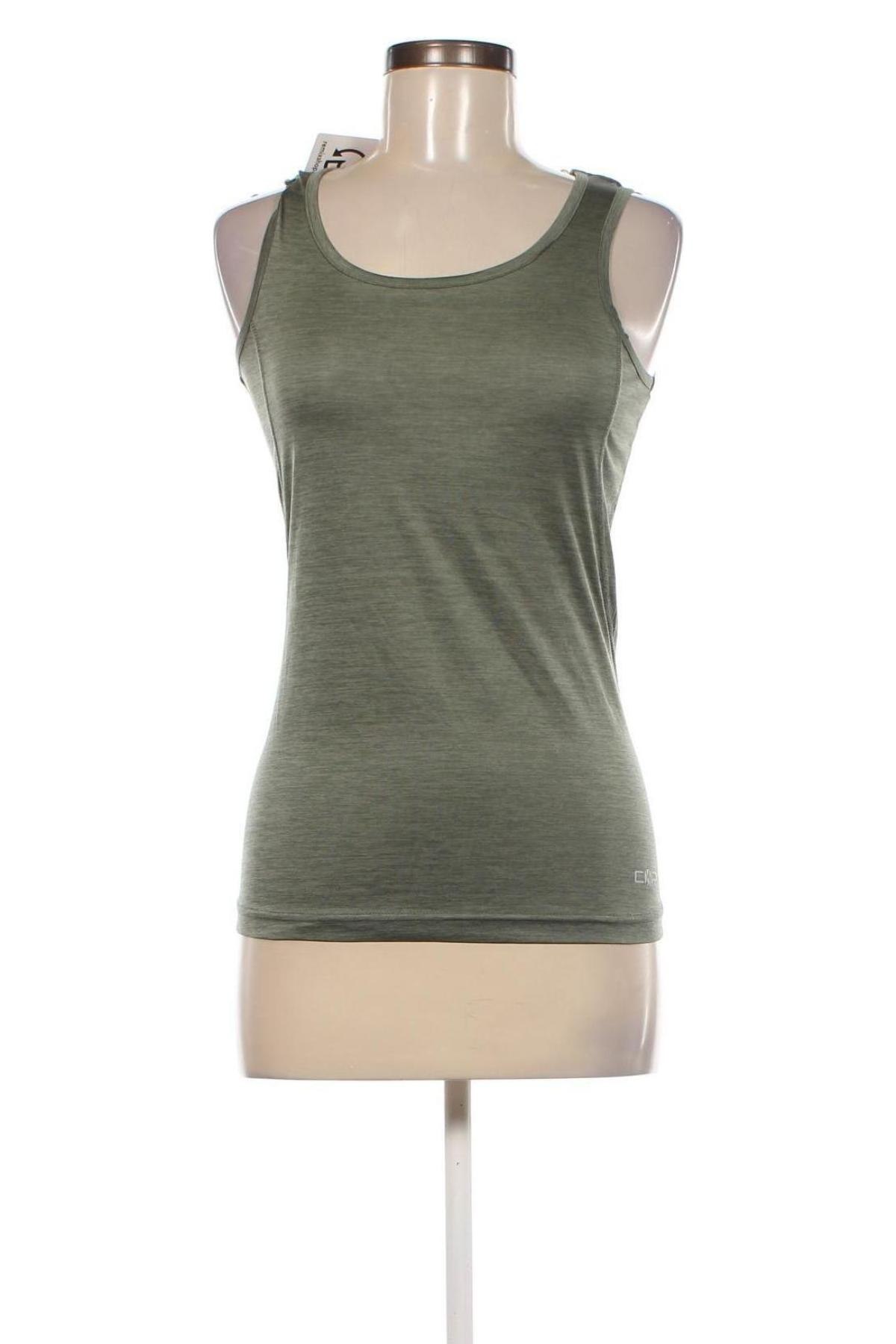 Damen Sporttop CMP, Größe S, Farbe Grün, Preis € 12,53