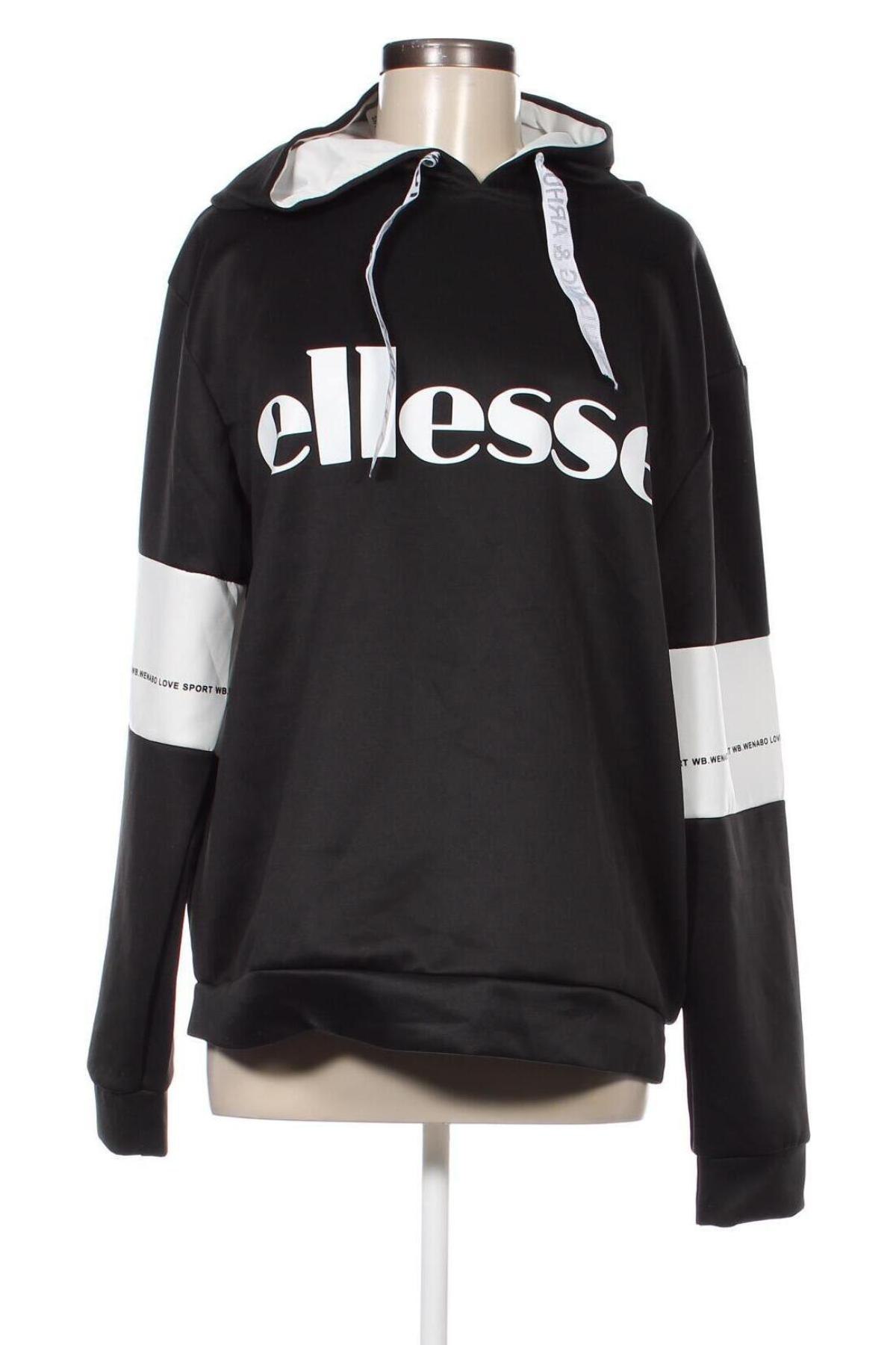 Damen Sweatshirt Ellesse, Größe 3XL, Farbe Schwarz, Preis € 28,53