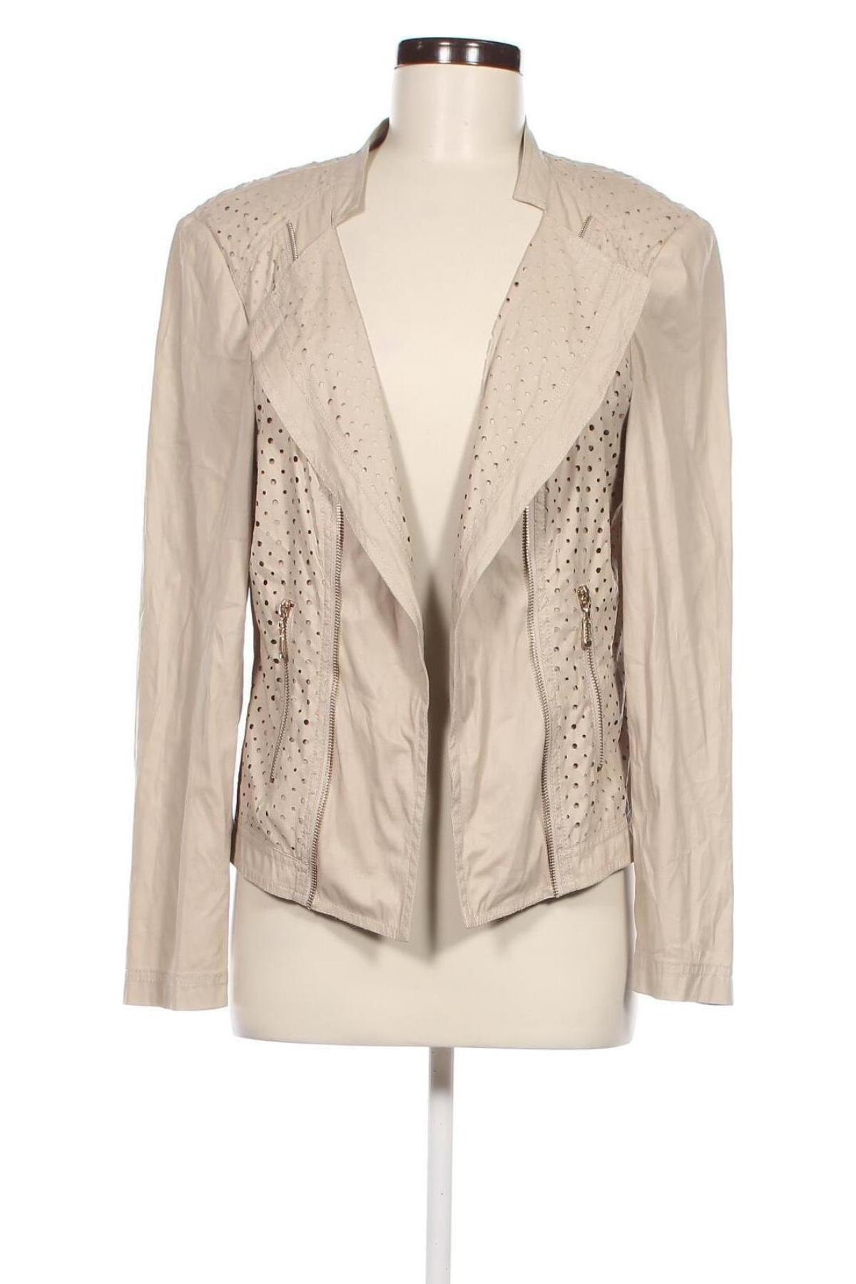 Damen Lederjacke Betty Barclay, Größe L, Farbe Beige, Preis 52,19 €