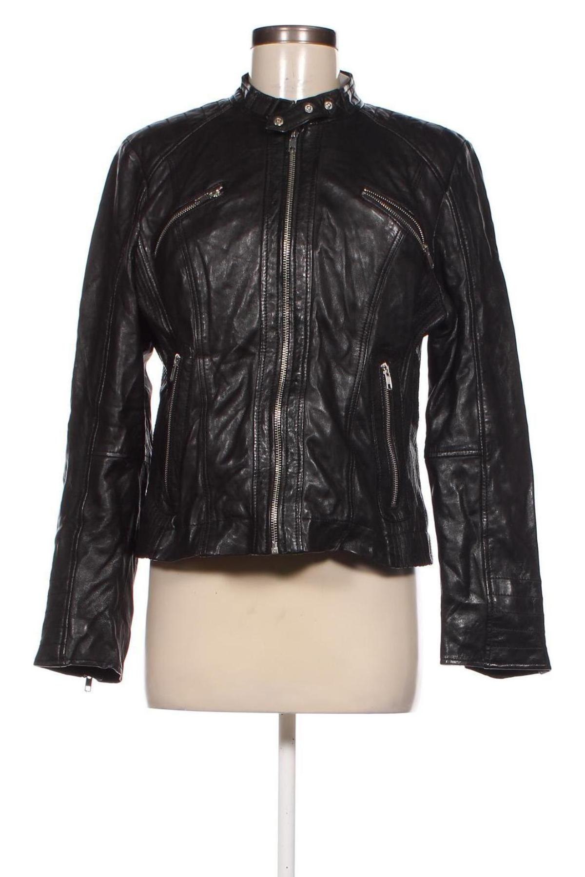 Dámska kožená bunda  Cellbes, Veľkosť M, Farba Čierna, Cena  60,81 €