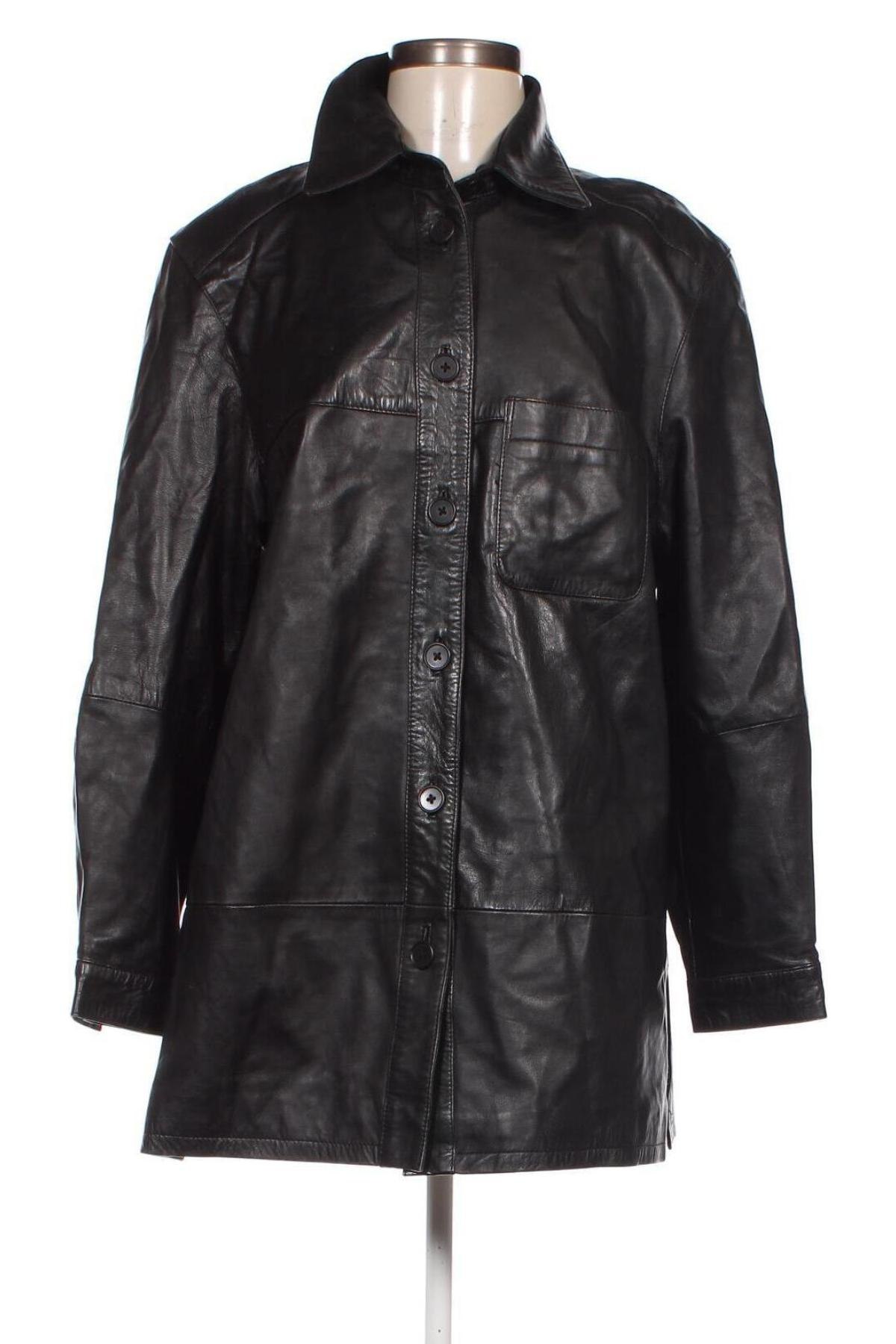 Dámská kožená bunda  Madame, Velikost L, Barva Černá, Cena  1 340,00 Kč