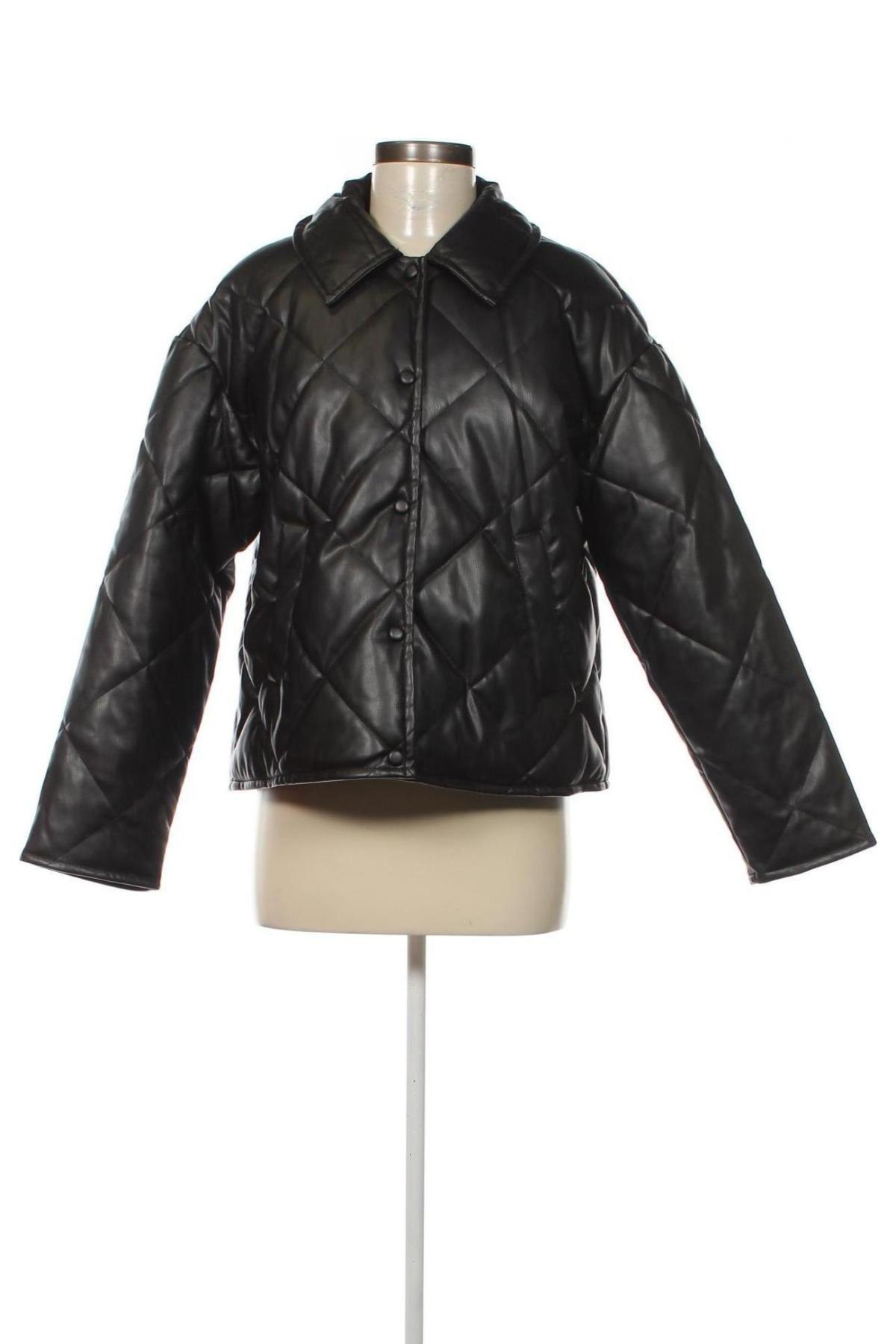 Dámska kožená bunda  Vero Moda, Veľkosť L, Farba Čierna, Cena  35,96 €