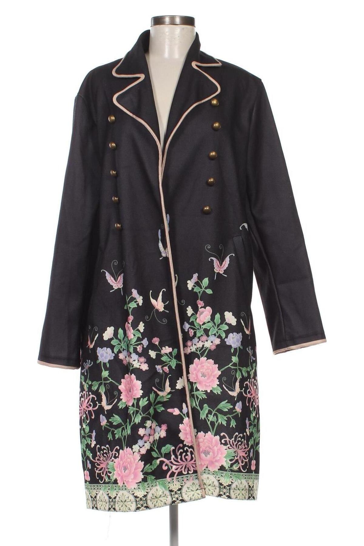 Γυναικείο παλτό, Μέγεθος XXL, Χρώμα Μπλέ, Τιμή 36,40 €