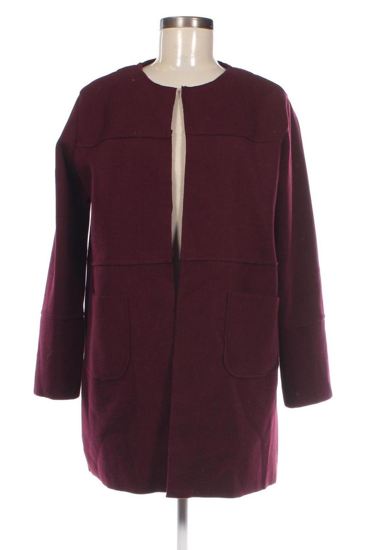 Дамско палто, Размер M, Цвят Червен, Цена 58,85 лв.