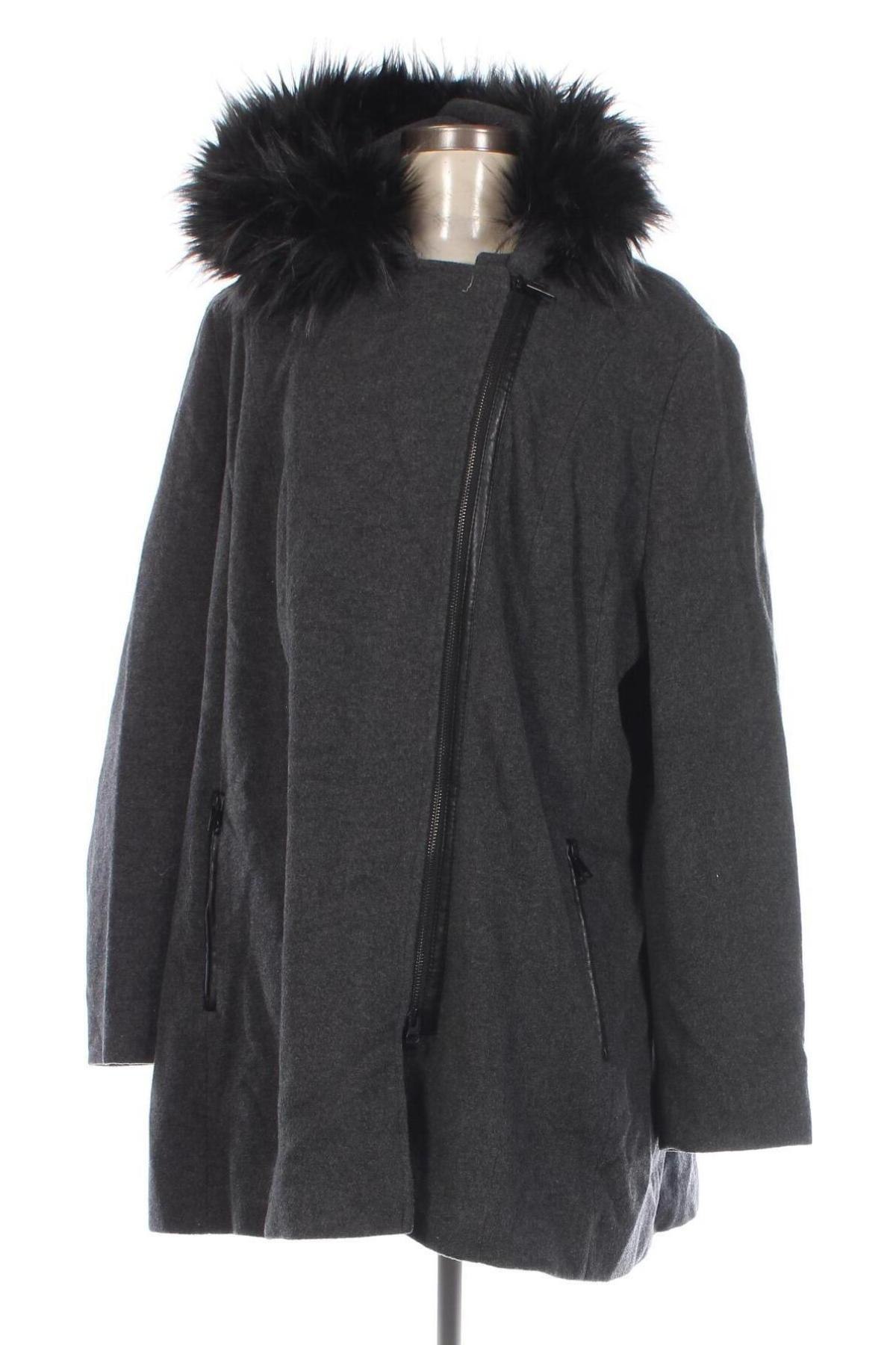 Γυναικείο παλτό Apriori, Μέγεθος XL, Χρώμα Γκρί, Τιμή 43,02 €
