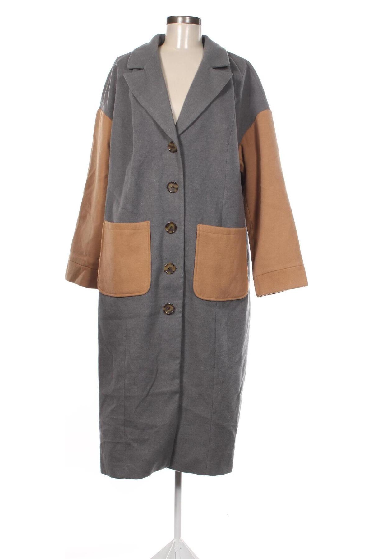 Дамско палто Bpc Bonprix Collection, Размер XXL, Цвят Сив, Цена 74,90 лв.