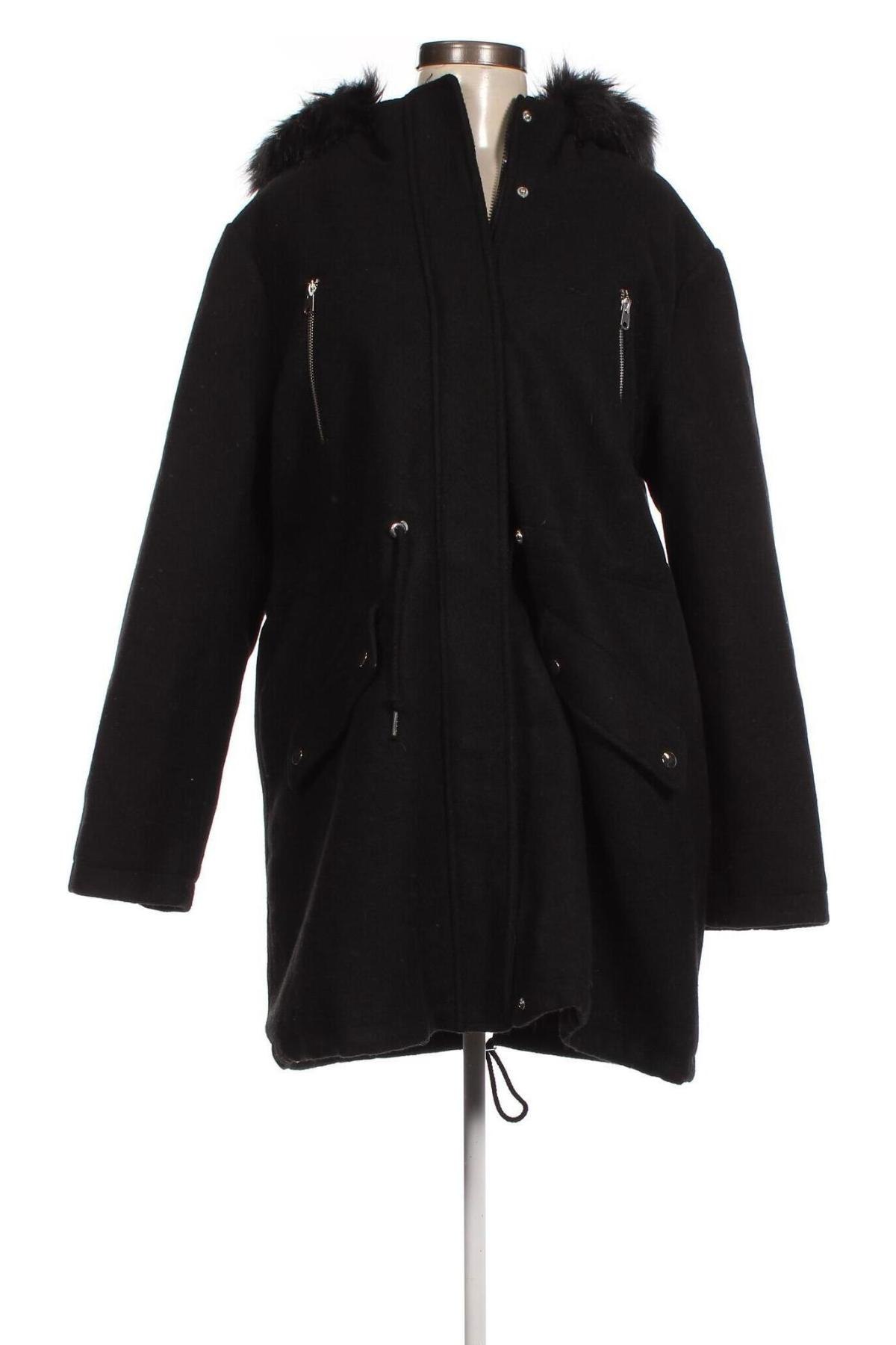 Palton de femei Clockhouse, Mărime XXL, Culoare Negru, Preț 228,78 Lei