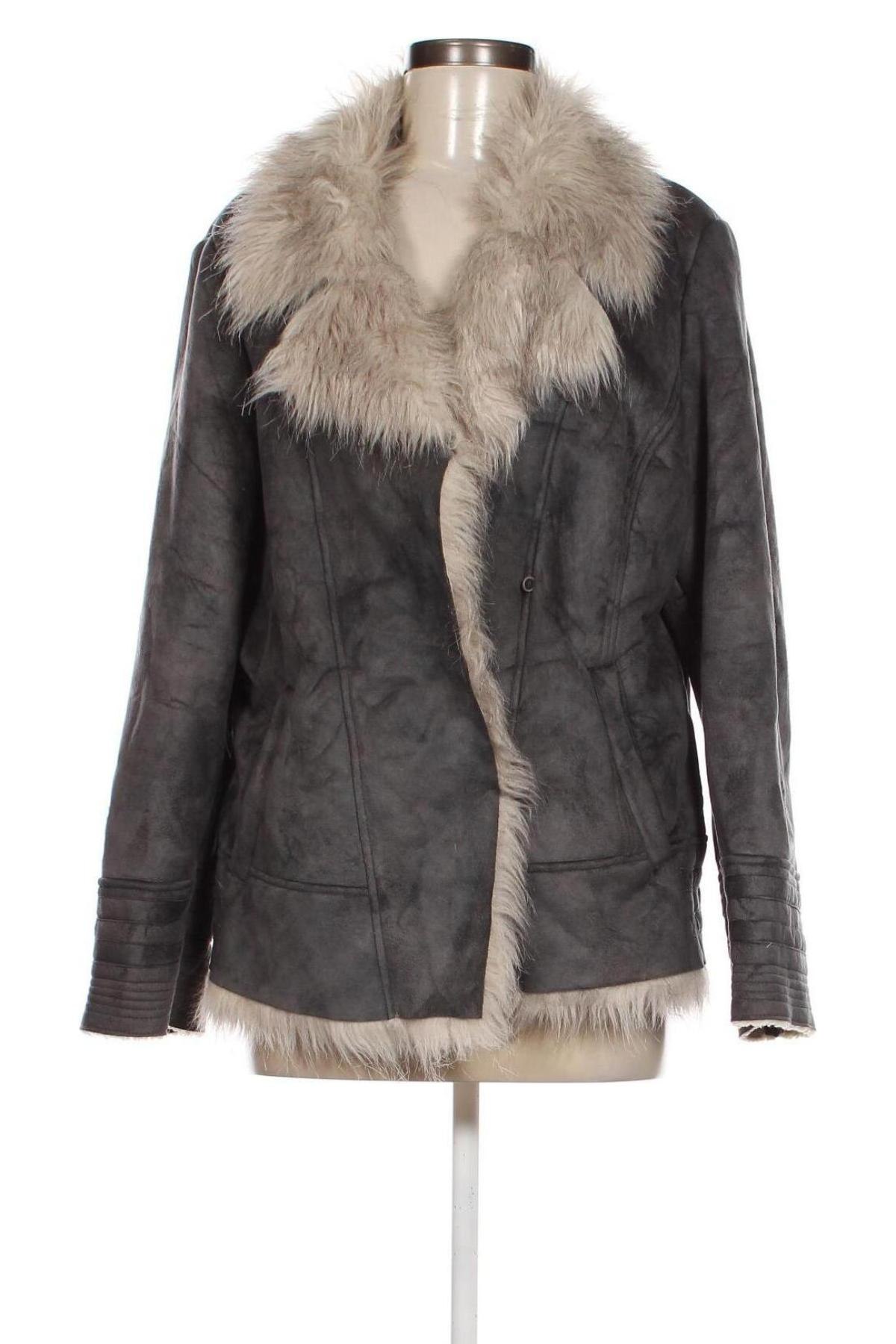 Γυναικείο παλτό Cool Code, Μέγεθος XL, Χρώμα Γκρί, Τιμή 33,29 €
