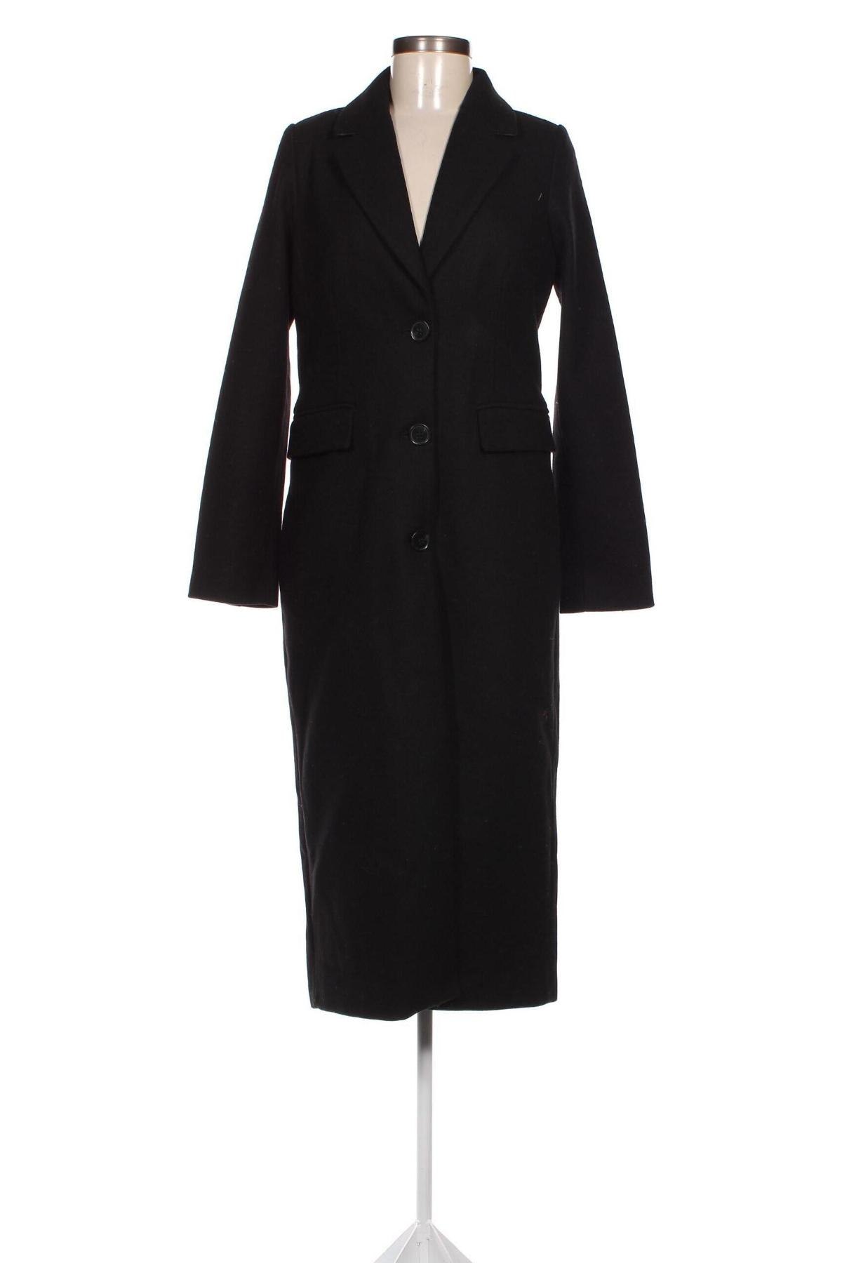Дамско палто Edited, Размер S, Цвят Черен, Цена 187,85 лв.