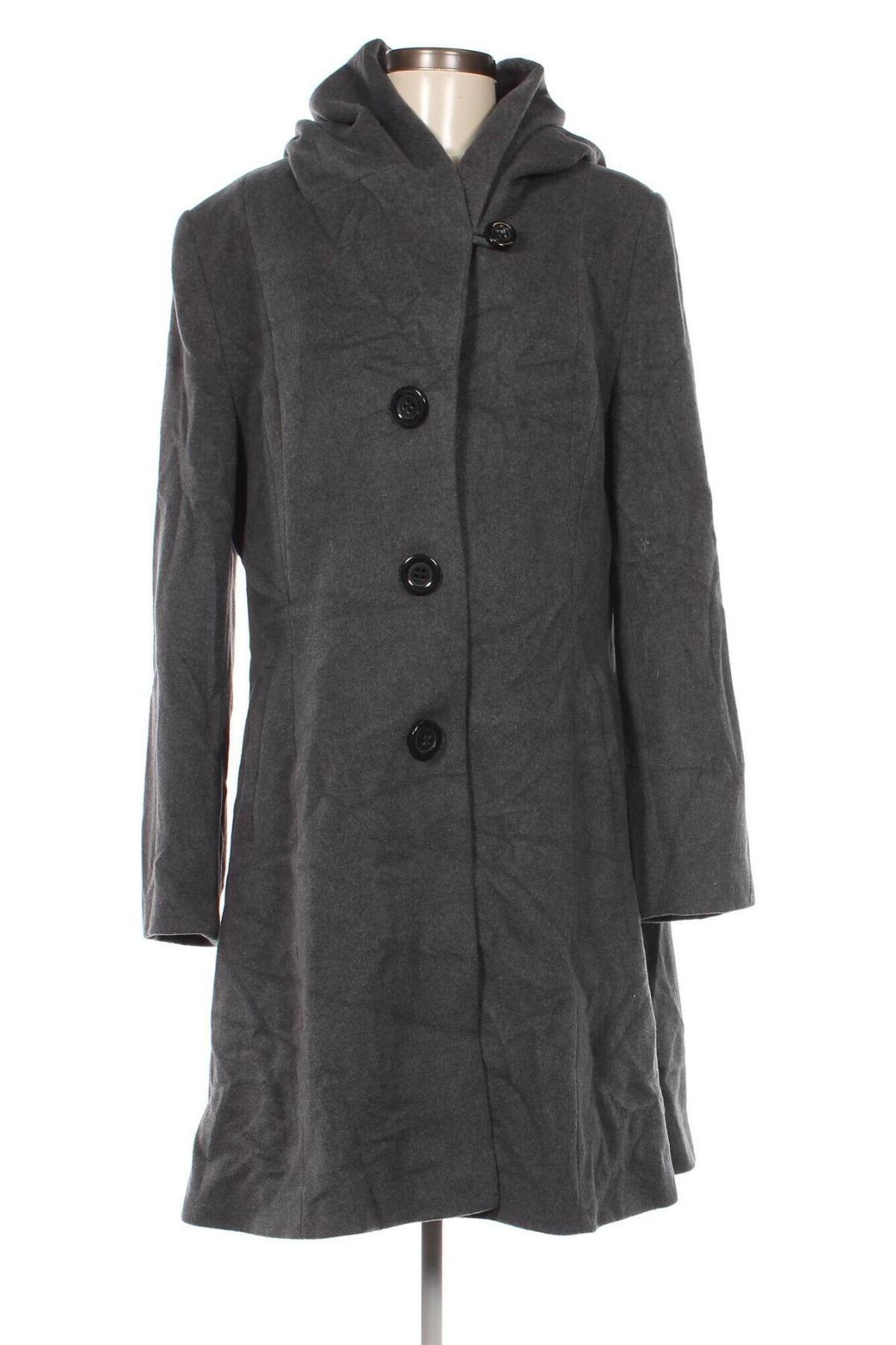 Γυναικείο παλτό Erich Fend, Μέγεθος XL, Χρώμα Γκρί, Τιμή 42,99 €