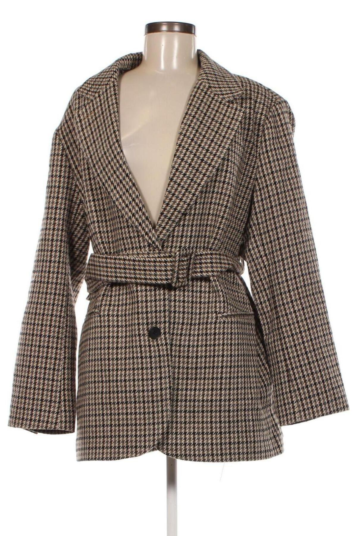 Дамско палто H&M, Размер L, Цвят Многоцветен, Цена 66,34 лв.