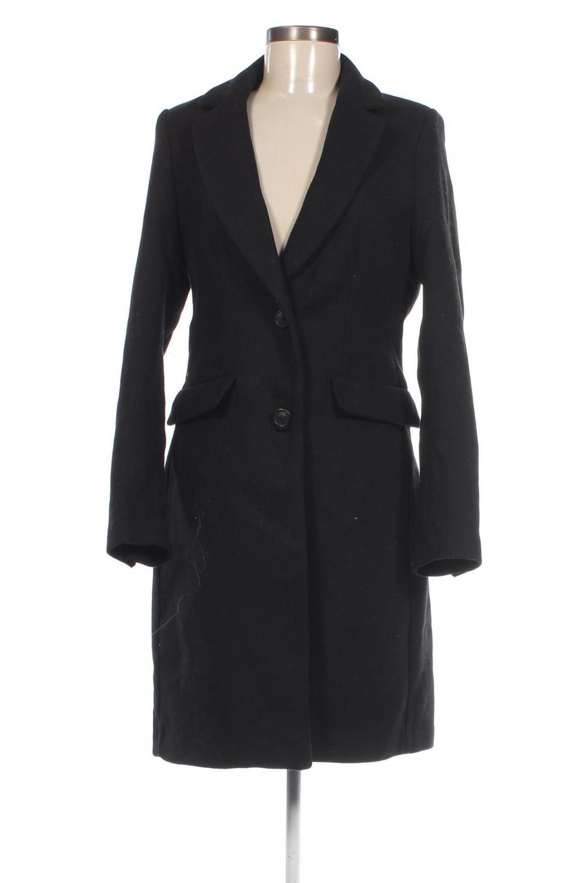 Γυναικείο παλτό H&M, Μέγεθος M, Χρώμα Μαύρο, Τιμή 43,02 €