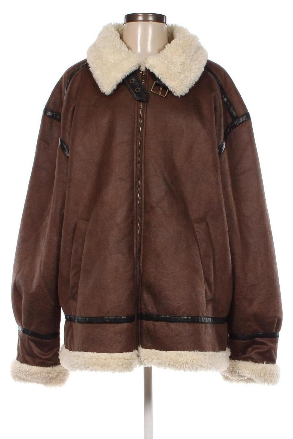 Palton de femei H&M Divided, Mărime XL, Culoare Maro, Preț 228,78 Lei
