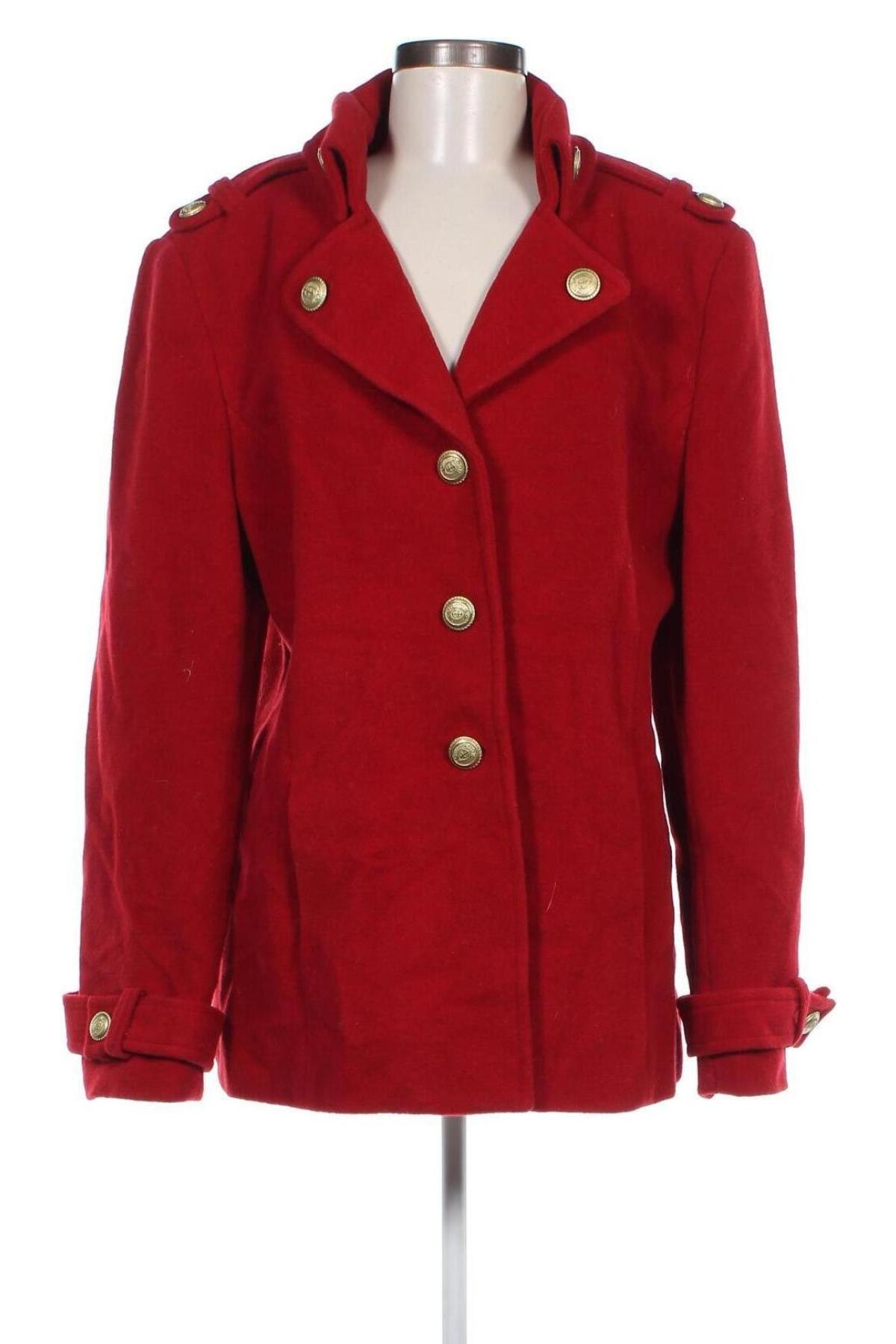 Dámský kabát  JG Hook, Velikost XL, Barva Červená, Cena  1 058,00 Kč