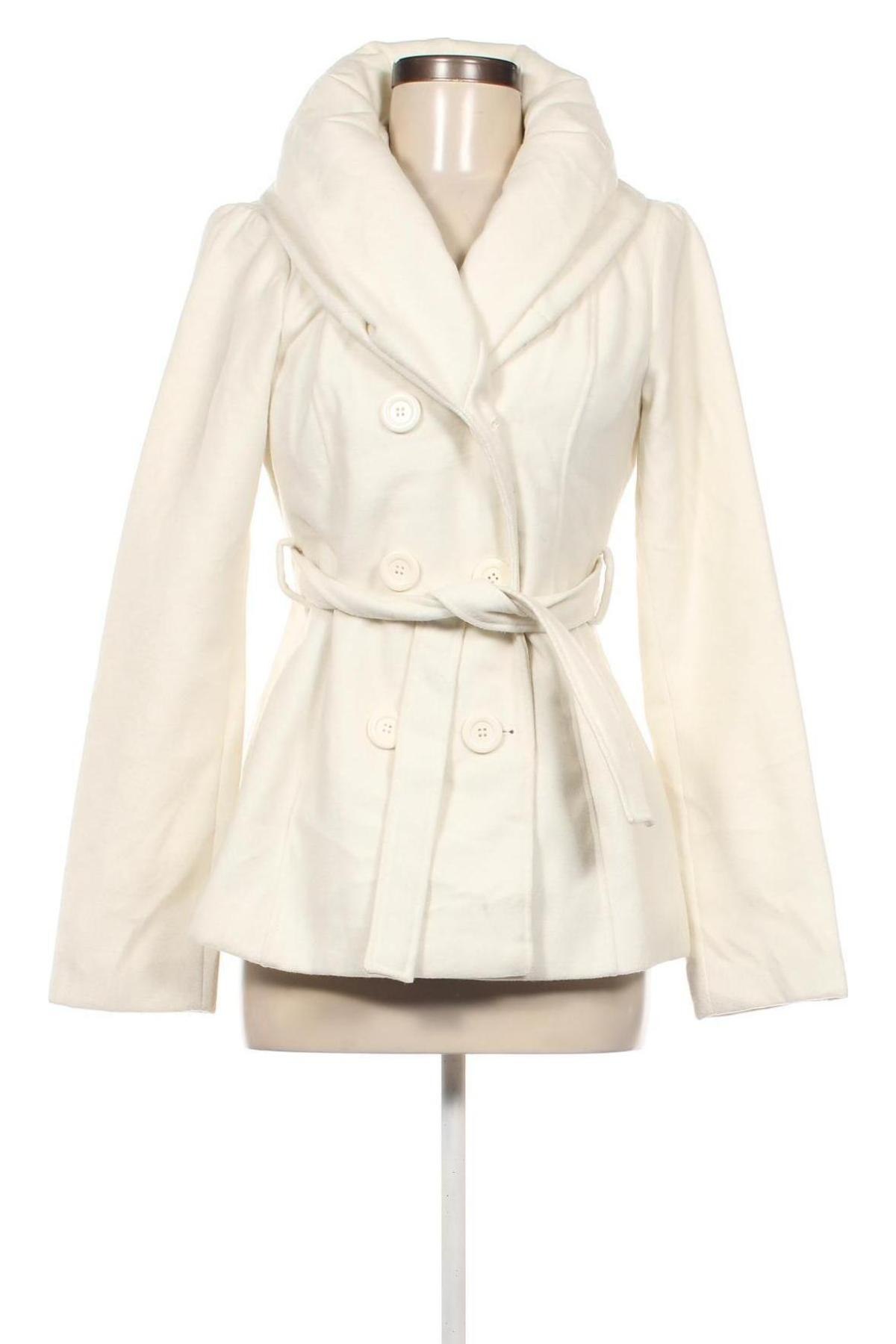Γυναικείο παλτό Jennifer Taylor, Μέγεθος M, Χρώμα Λευκό, Τιμή 43,02 €