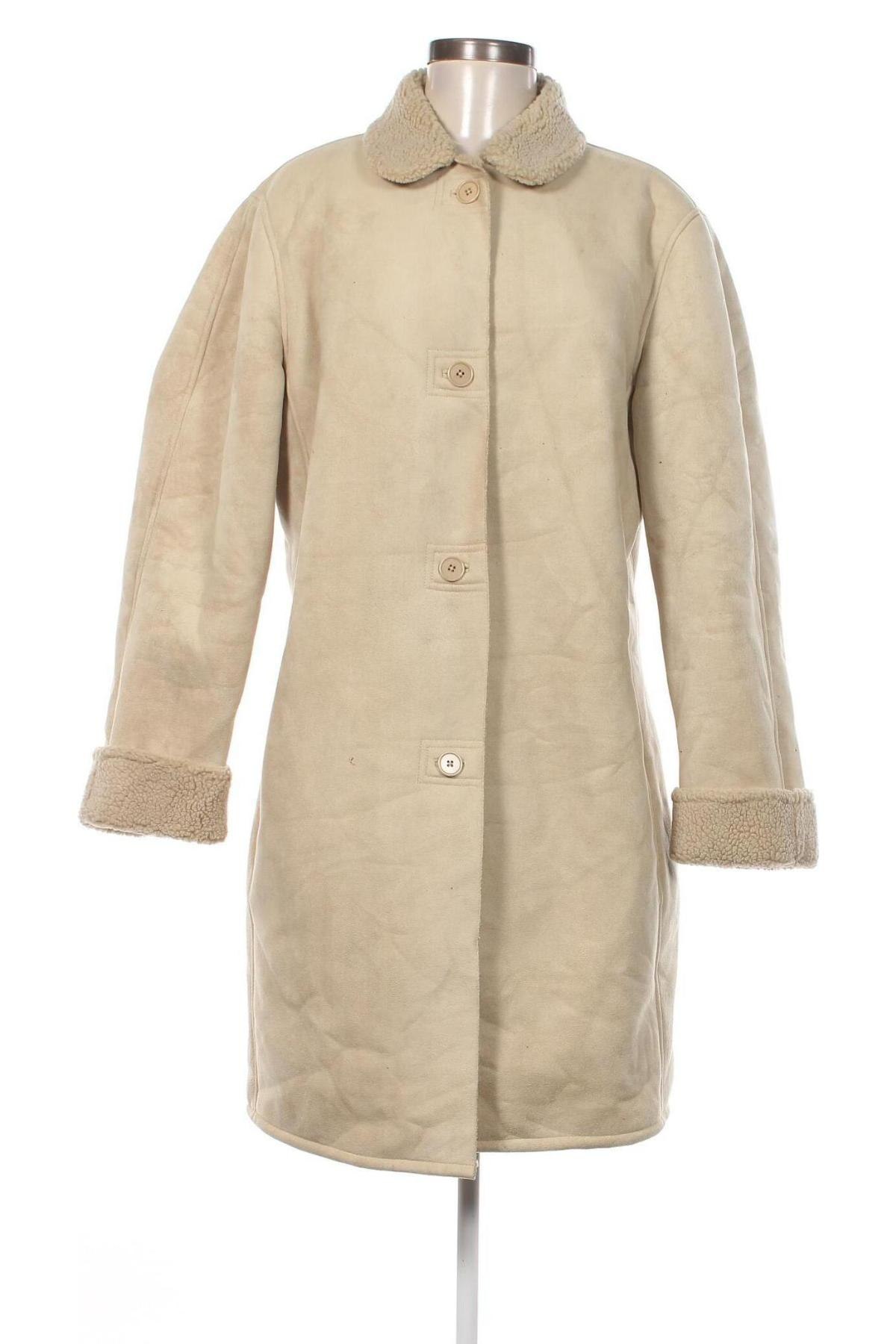 Damenmantel Lands' End, Größe L, Farbe Beige, Preis 33,79 €