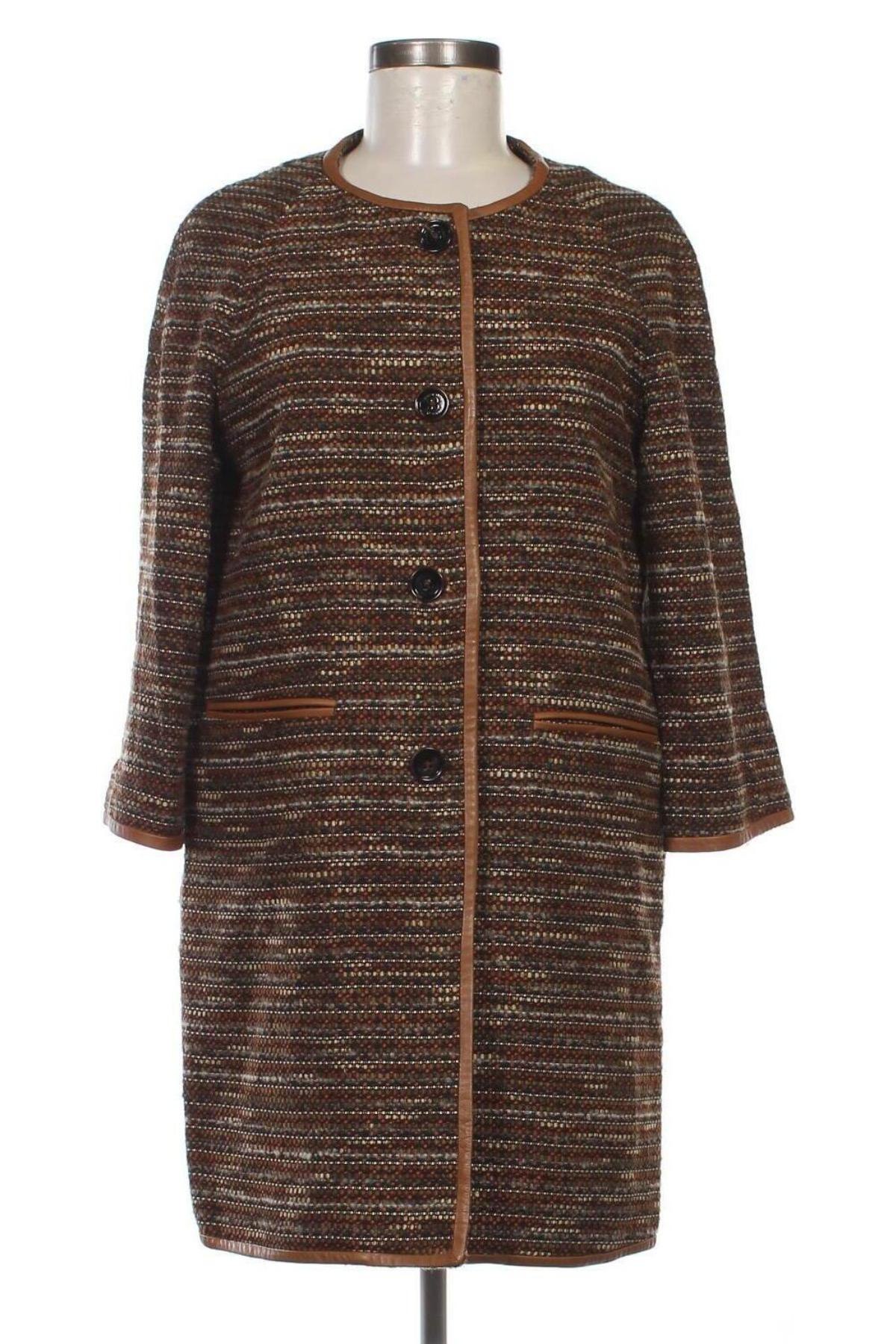 Дамско палто Massimo Dutti, Размер M, Цвят Многоцветен, Цена 41,80 лв.