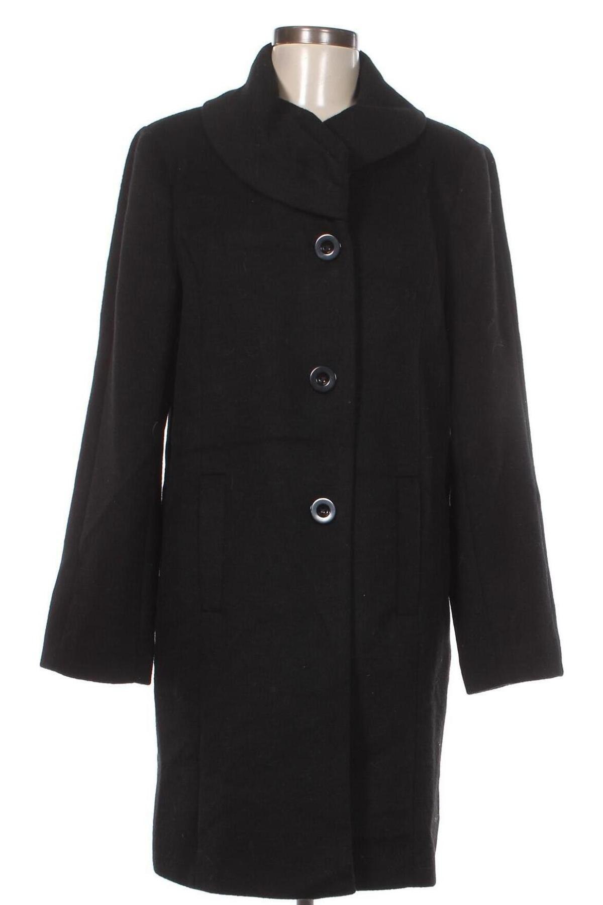 Γυναικείο παλτό Michele Boyard, Μέγεθος L, Χρώμα Μαύρο, Τιμή 35,08 €