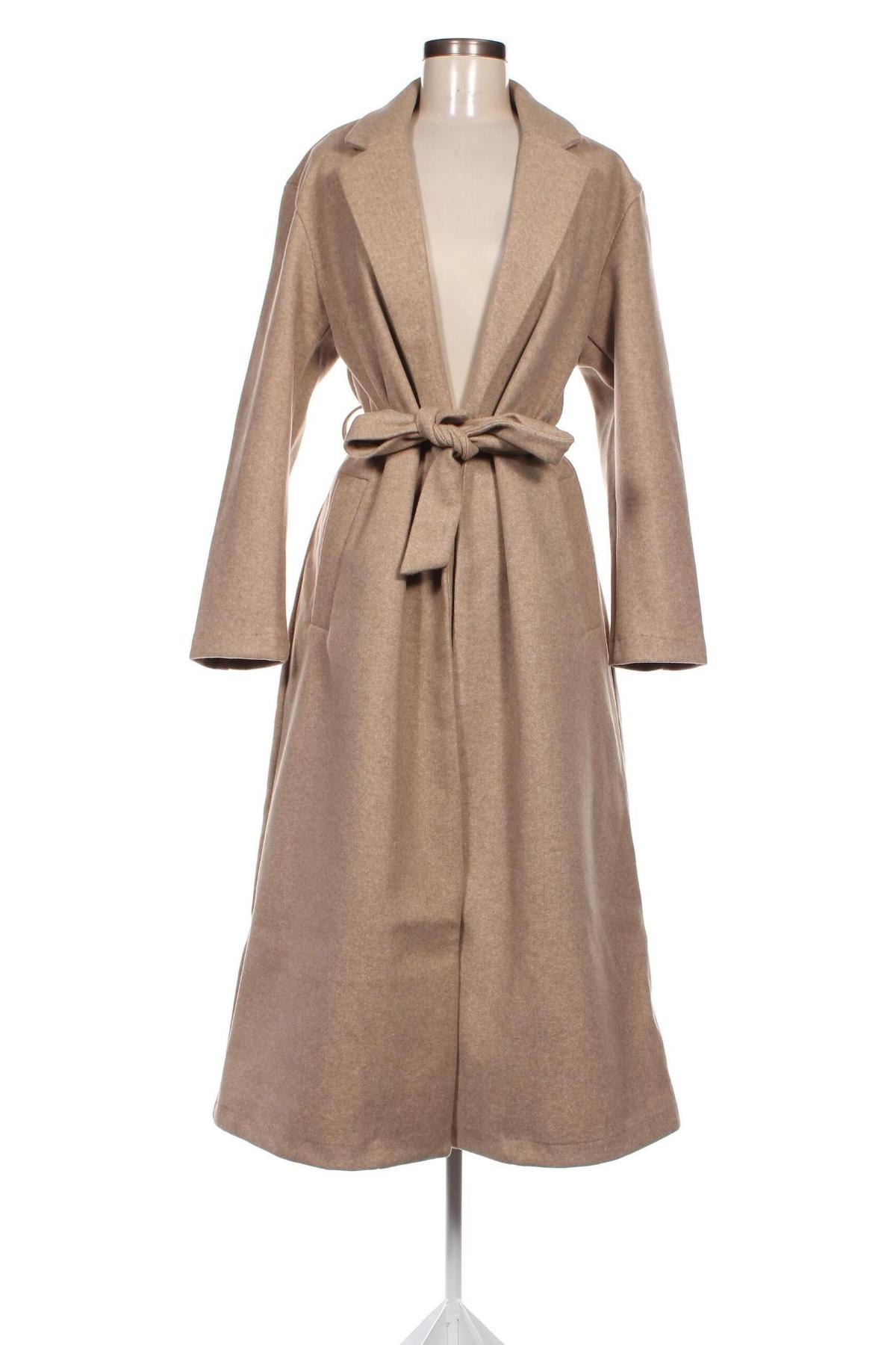 Γυναικείο παλτό ONLY, Μέγεθος L, Χρώμα  Μπέζ, Τιμή 38,35 €