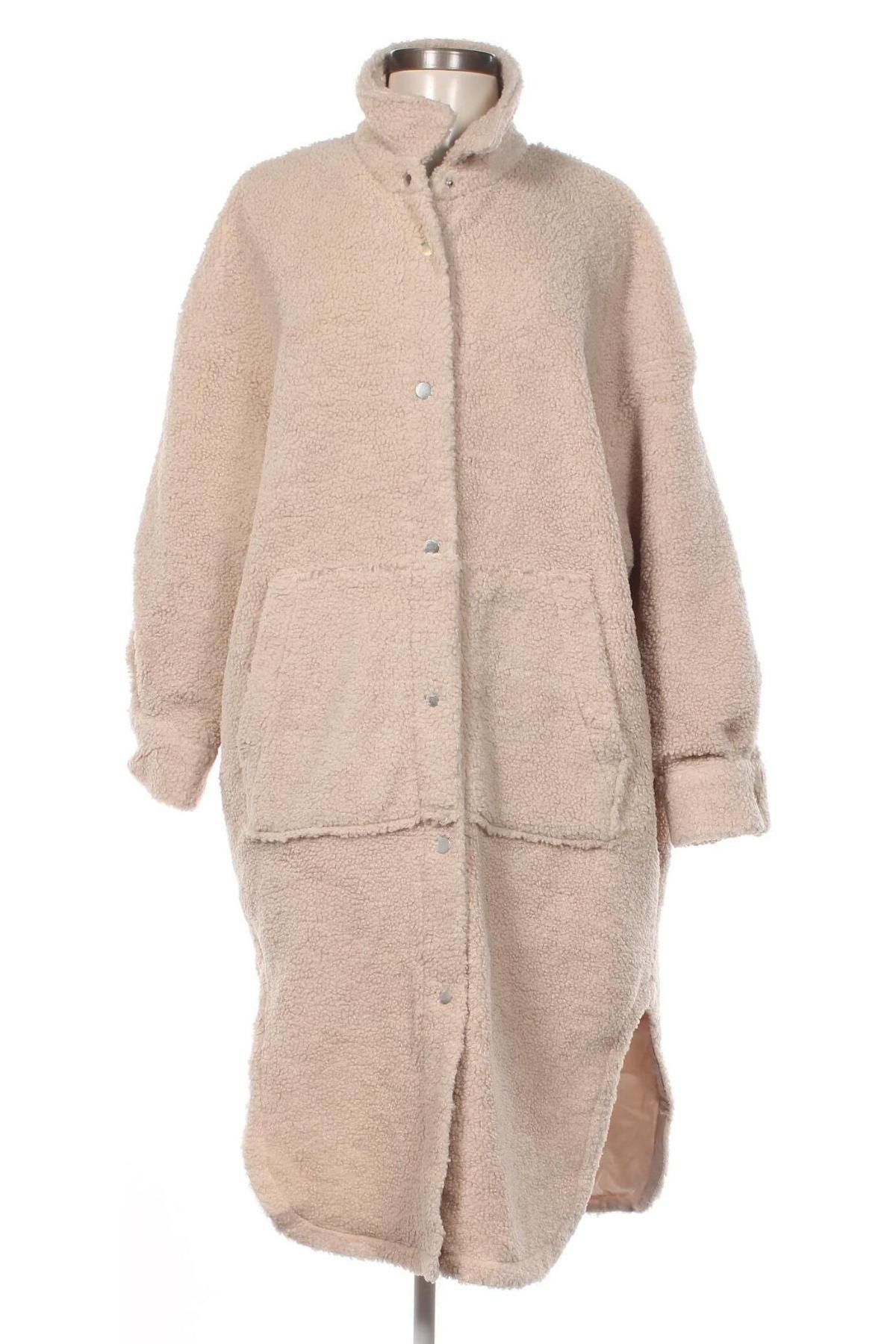 Дамско палто ONLY, Размер S, Цвят Бежов, Цена 34,10 лв.
