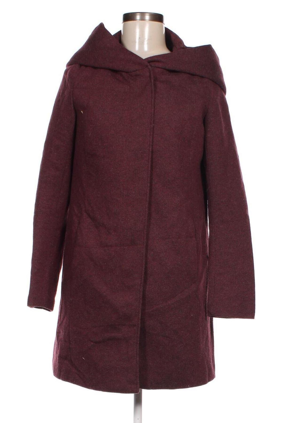 Dámský kabát  ONLY, Velikost L, Barva Červená, Cena  482,00 Kč