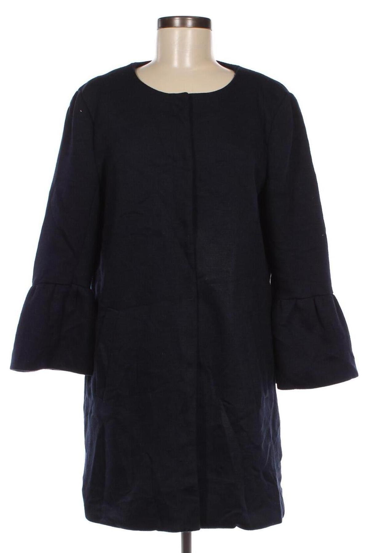 Γυναικείο παλτό ONLY, Μέγεθος L, Χρώμα Μπλέ, Τιμή 18,03 €