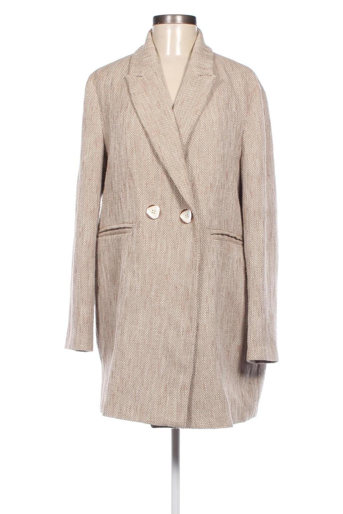 Palton de femei Primark, Mărime XL, Culoare Bej, Preț 228,78 Lei