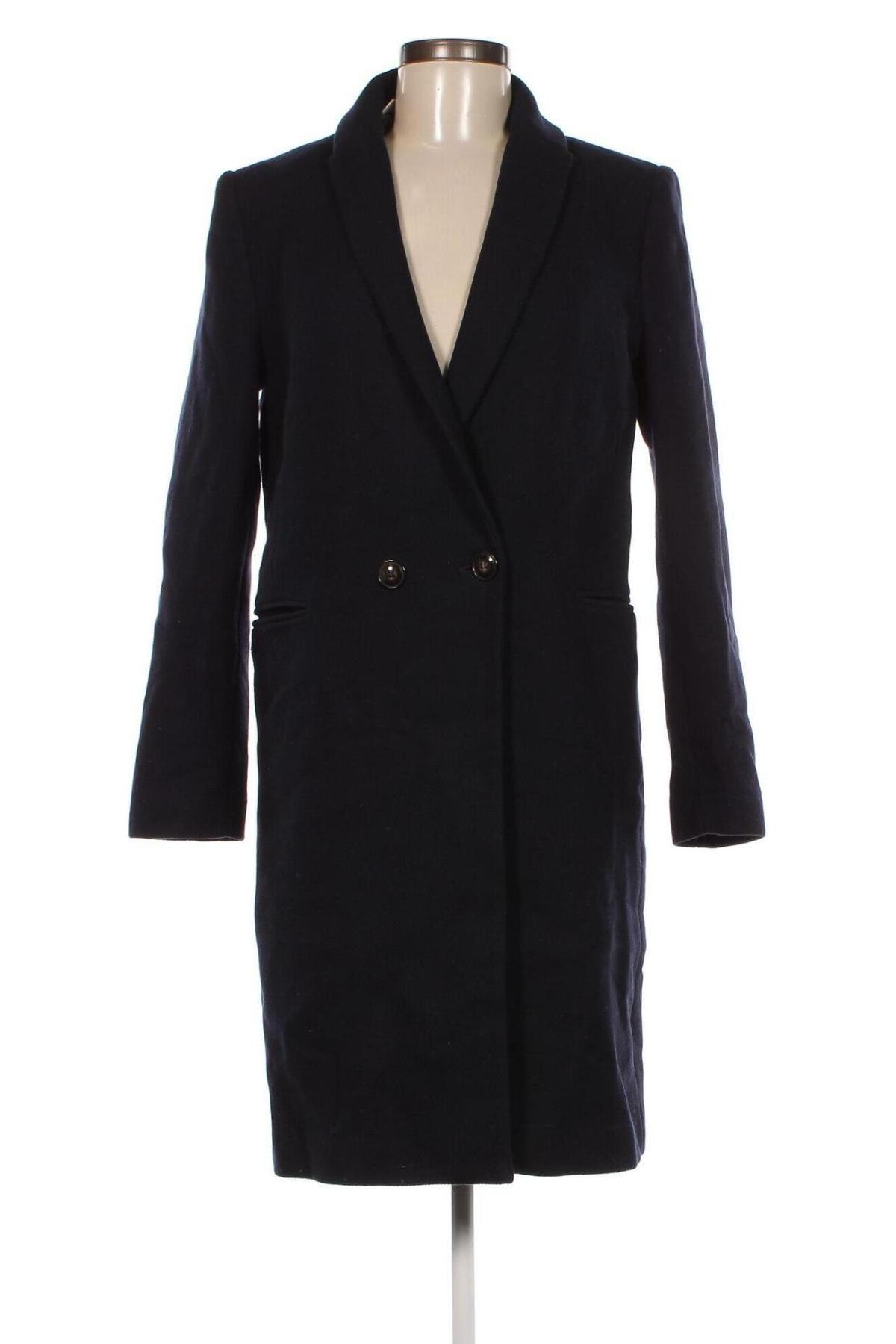 Palton de femei Promod, Mărime M, Culoare Albastru, Preț 153,95 Lei