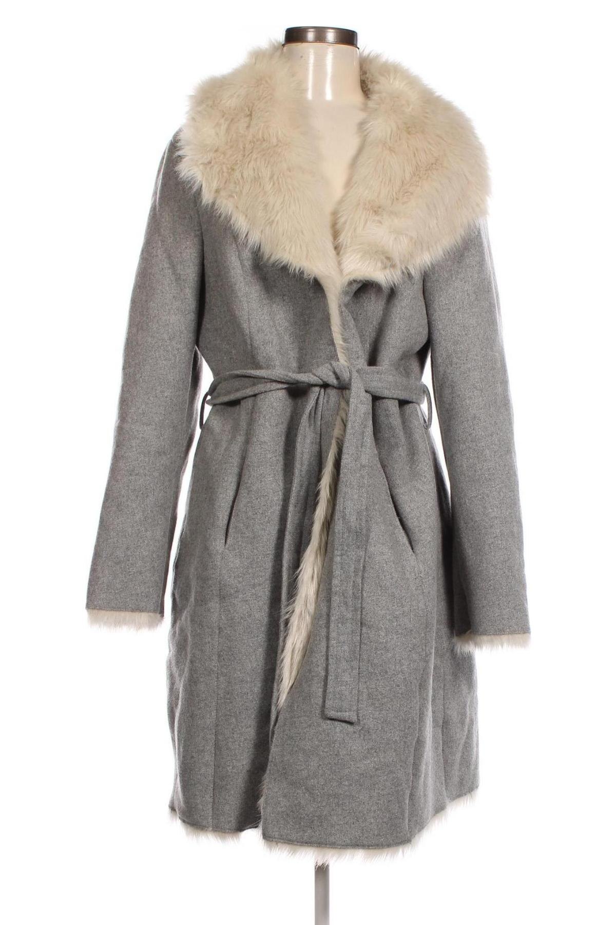 Дамско палто S.Oliver, Размер L, Цвят Сив, Цена 48,36 лв.