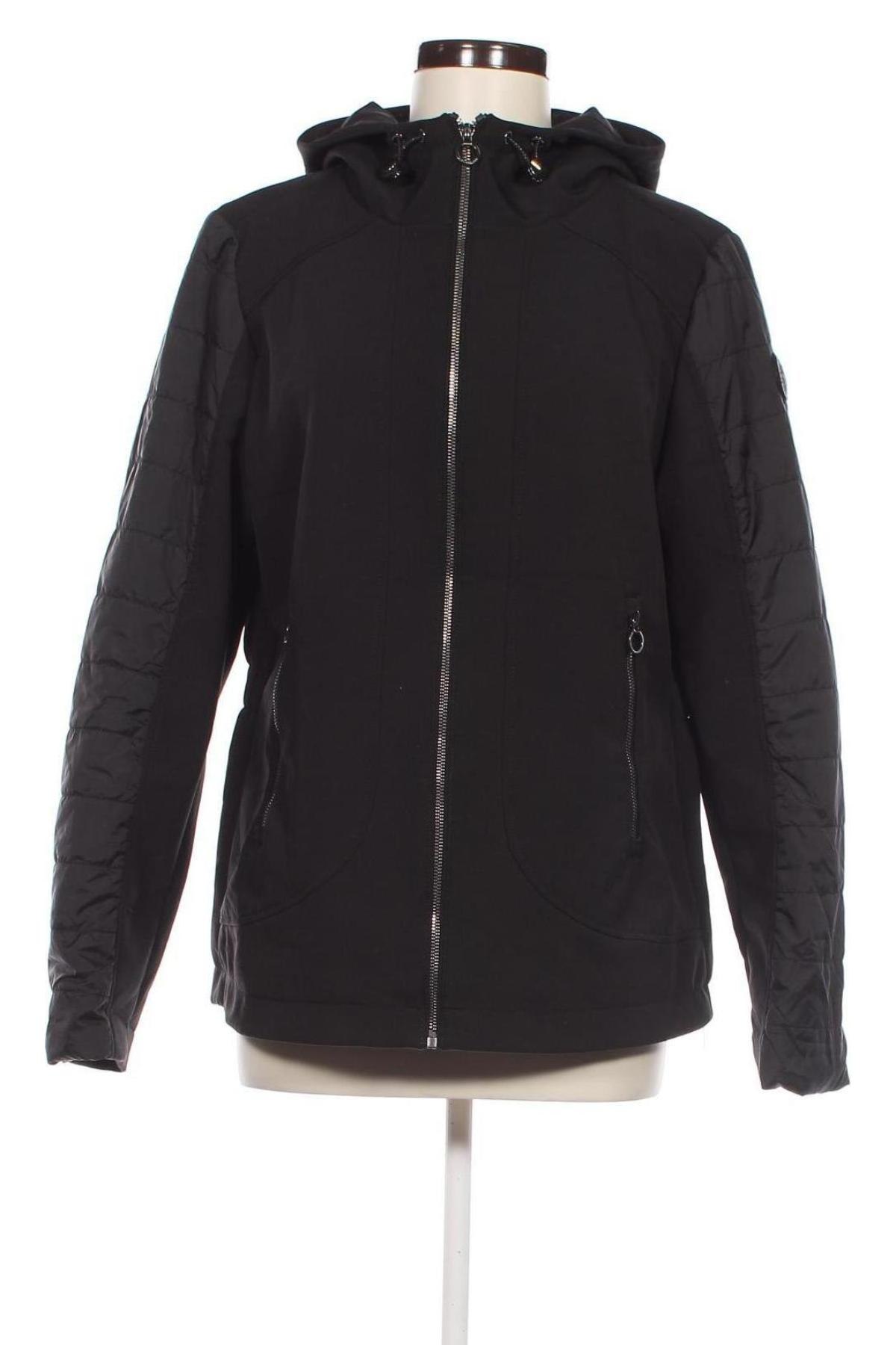 Γυναικείο παλτό S.Oliver, Μέγεθος L, Χρώμα Μαύρο, Τιμή 27,84 €