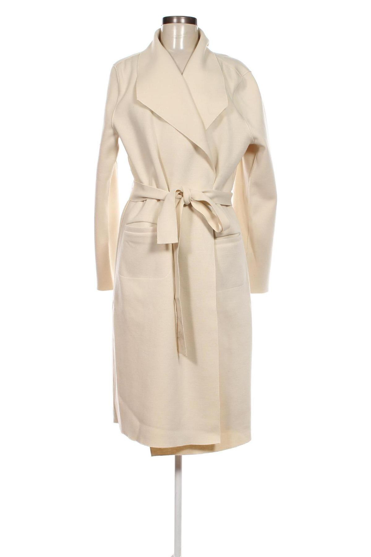 Palton de femei VILA, Mărime XXL, Culoare Ecru, Preț 177,63 Lei