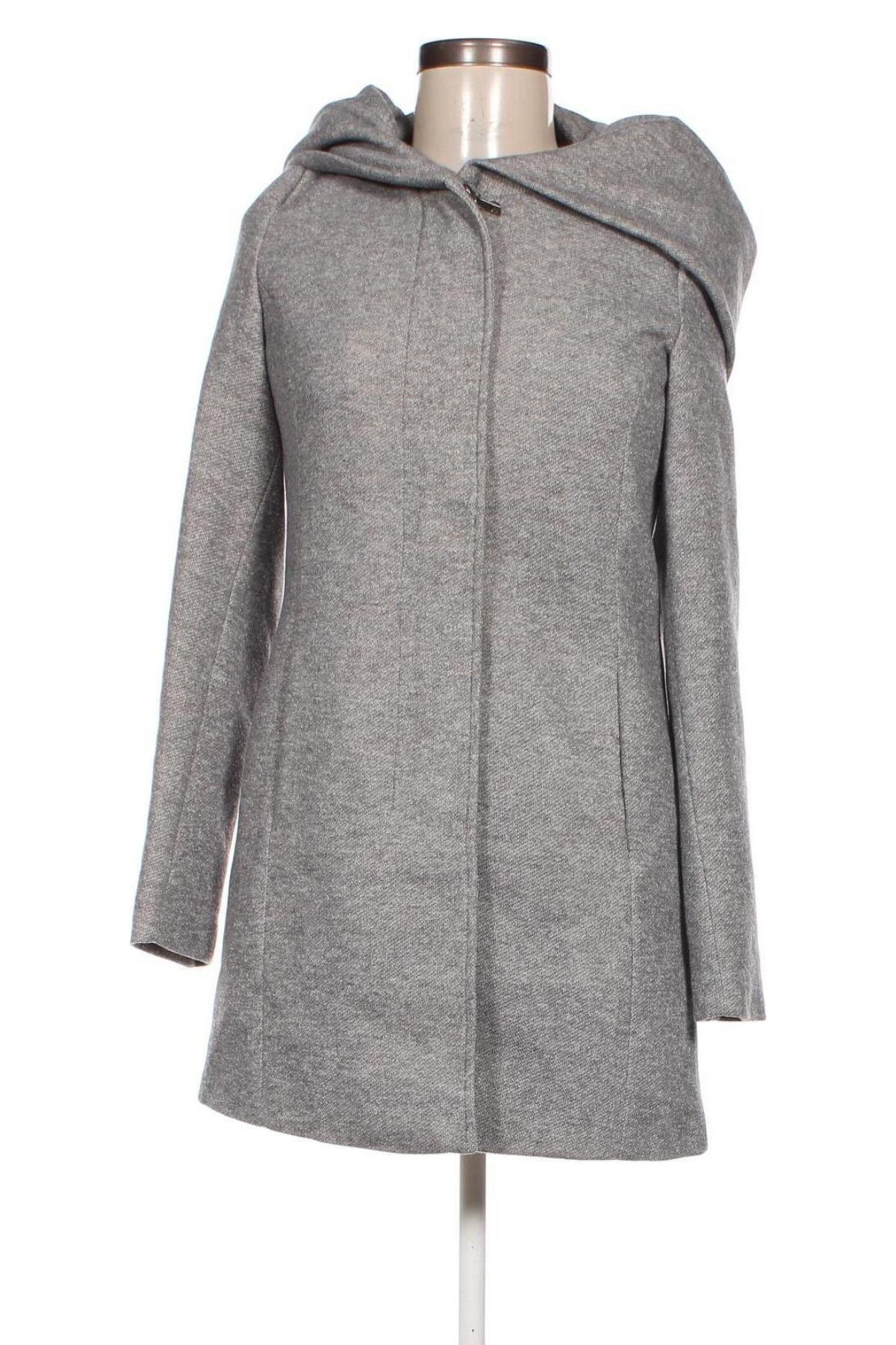 Дамско палто Vero Moda, Размер XS, Цвят Сив, Цена 28,80 лв.