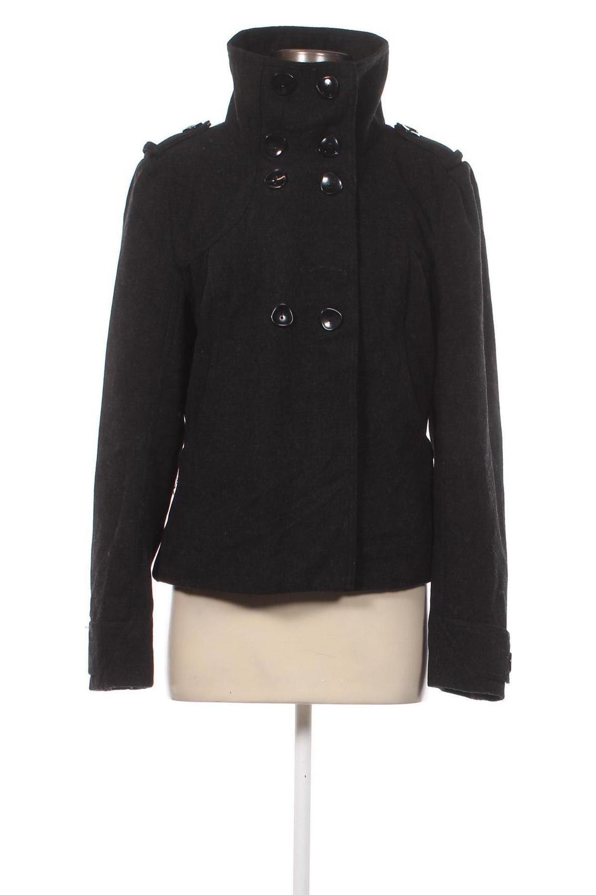 Damenmantel Vero Moda, Größe L, Farbe Grau, Preis 13,99 €