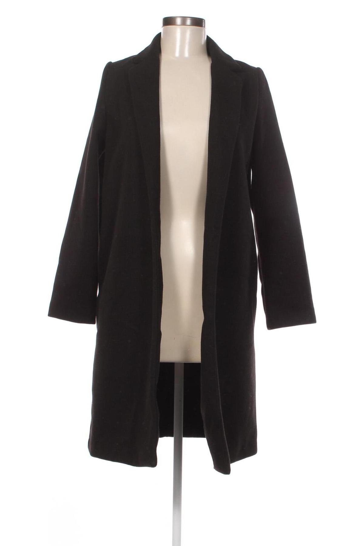 Dámský kabát  Zara, Velikost S, Barva Černá, Cena  542,00 Kč