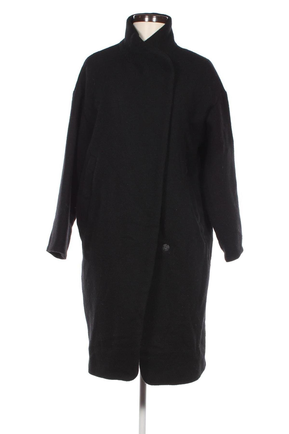 Γυναικείο παλτό Zara, Μέγεθος M, Χρώμα Μαύρο, Τιμή 21,29 €