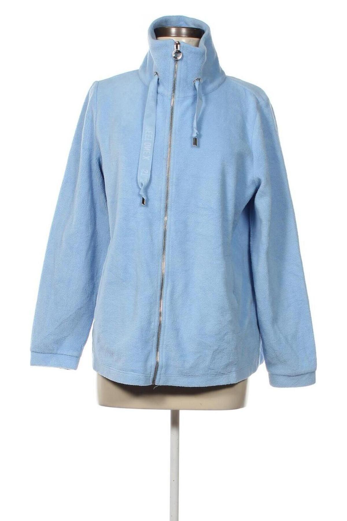 Damen Fleece Oberteil  Street One, Größe M, Farbe Blau, Preis 23,66 €