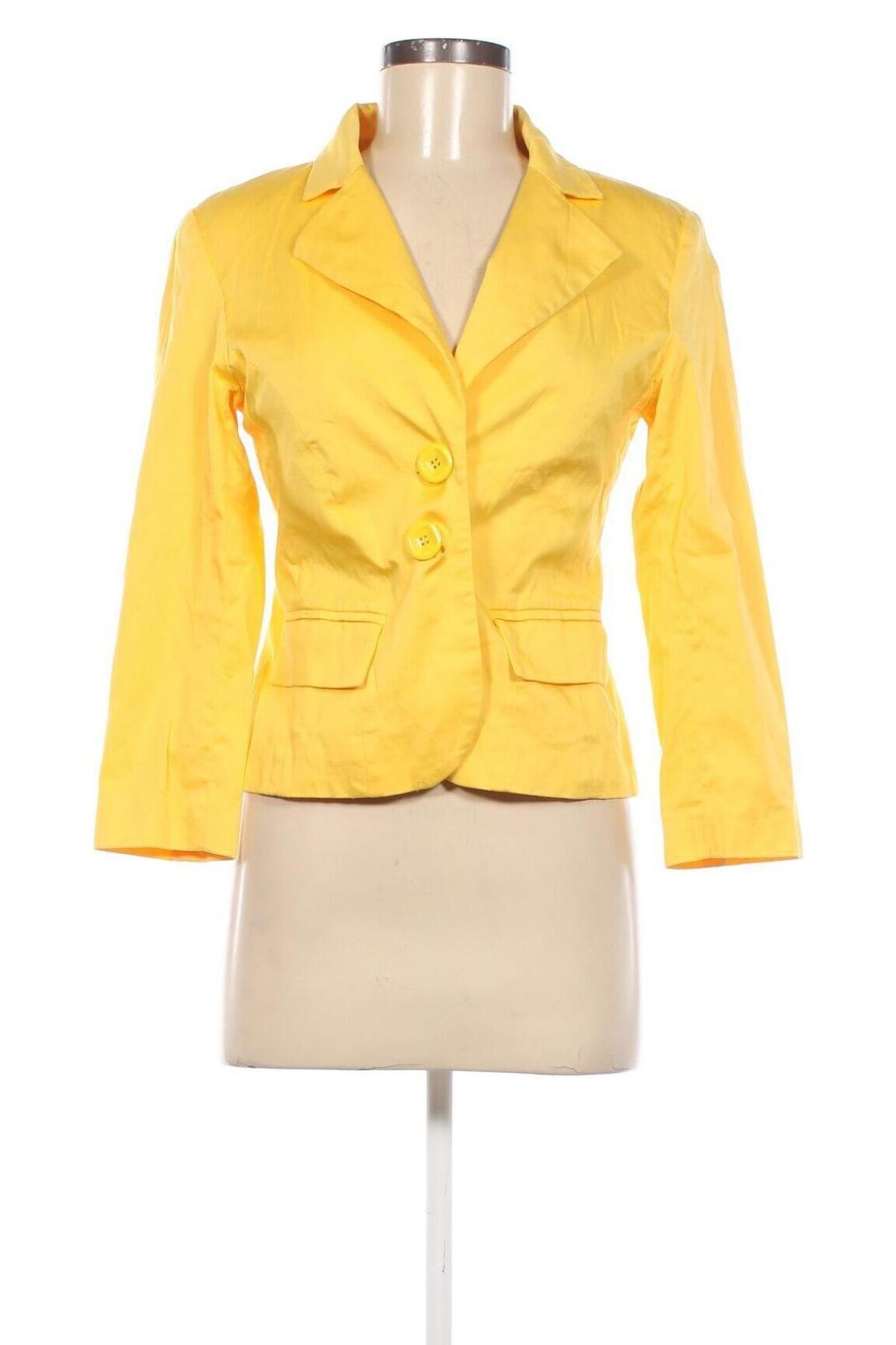 Γυναικείο σακάκι, Μέγεθος M, Χρώμα Κίτρινο, Τιμή 22,84 €