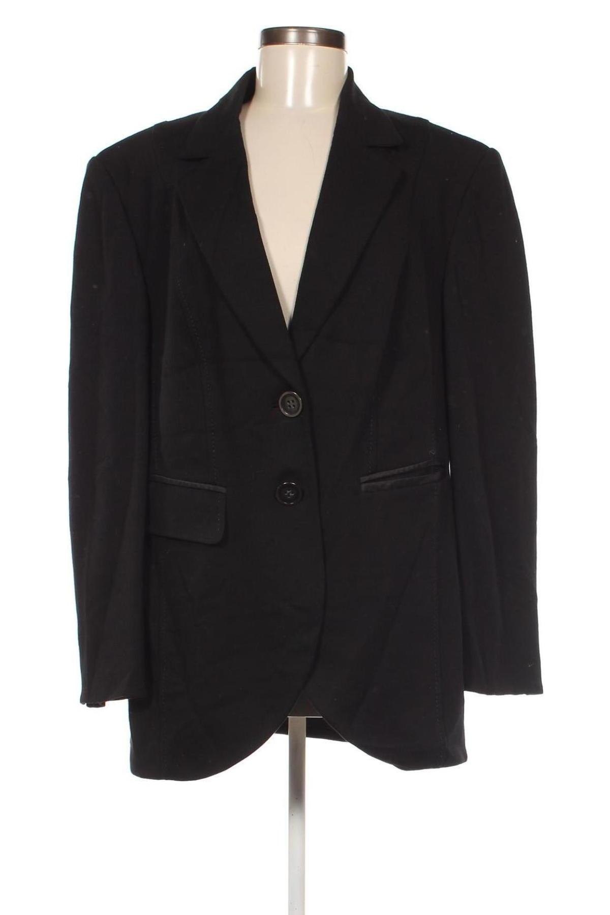 Γυναικείο σακάκι Gerry Weber, Μέγεθος XL, Χρώμα Μαύρο, Τιμή 38,45 €