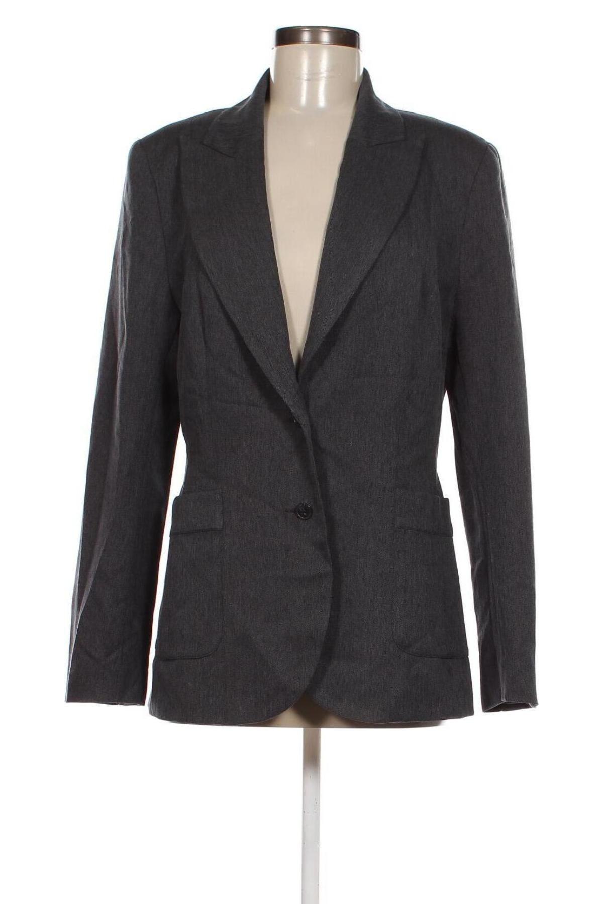 Γυναικείο σακάκι Hennes, Μέγεθος XL, Χρώμα Γκρί, Τιμή 12,25 €