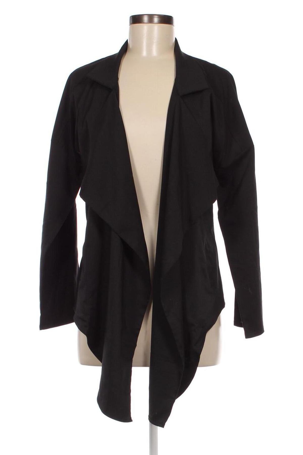 Γυναικείο σακάκι Lesara, Μέγεθος S, Χρώμα Μαύρο, Τιμή 14,97 €