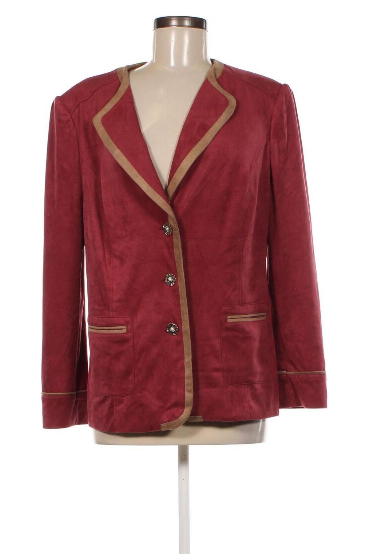 Damen Blazer Mona, Größe XL, Farbe Rot, Preis 25,05 €