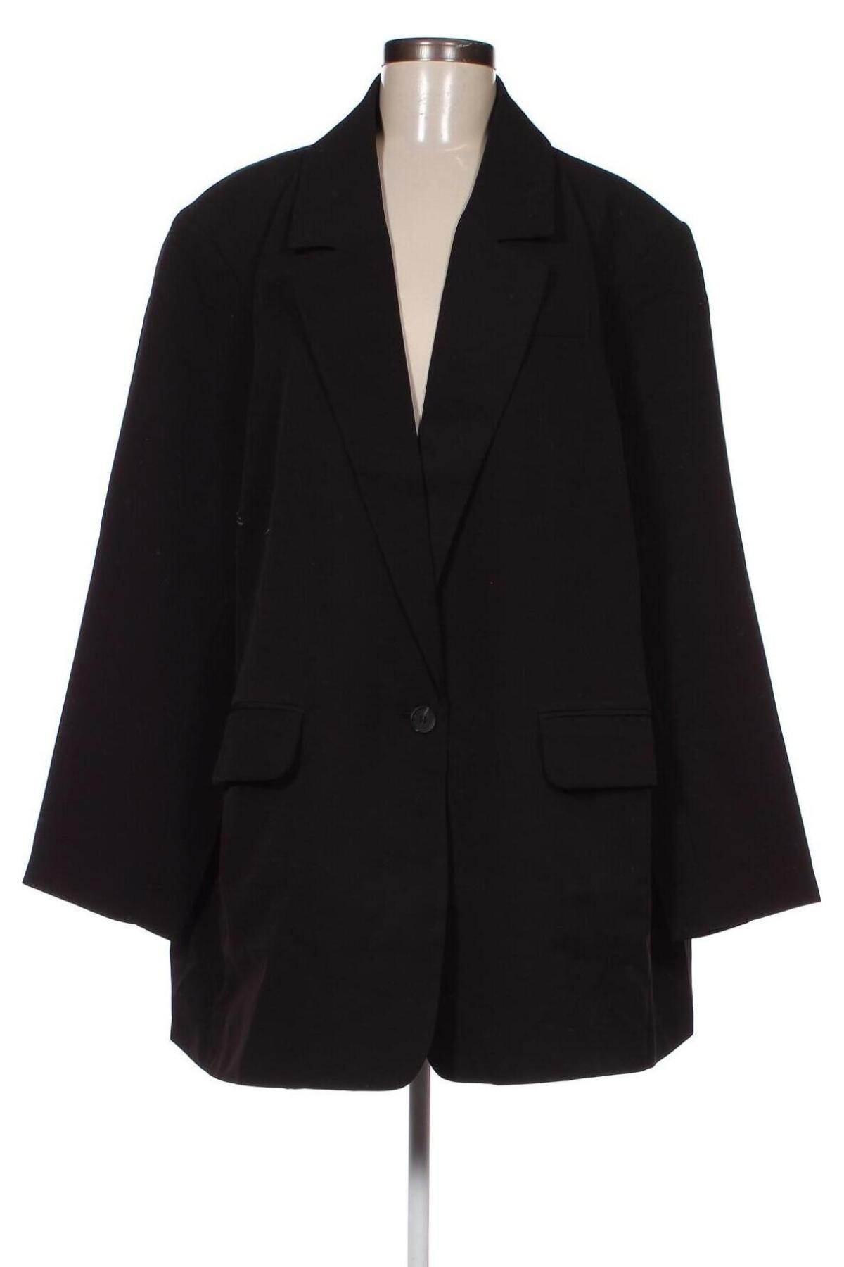 Γυναικείο σακάκι ONLY Carmakoma, Μέγεθος XXL, Χρώμα Μαύρο, Τιμή 23,97 €