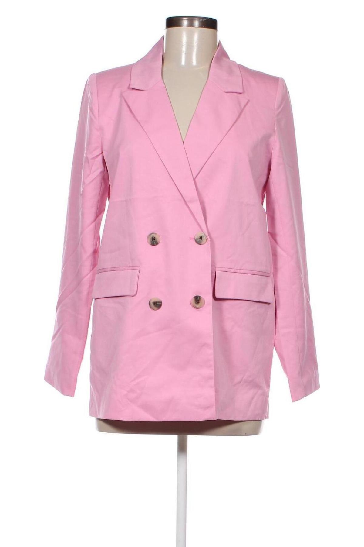 Дамско сако Pieces, Размер XS, Цвят Розов, Цена 46,50 лв.