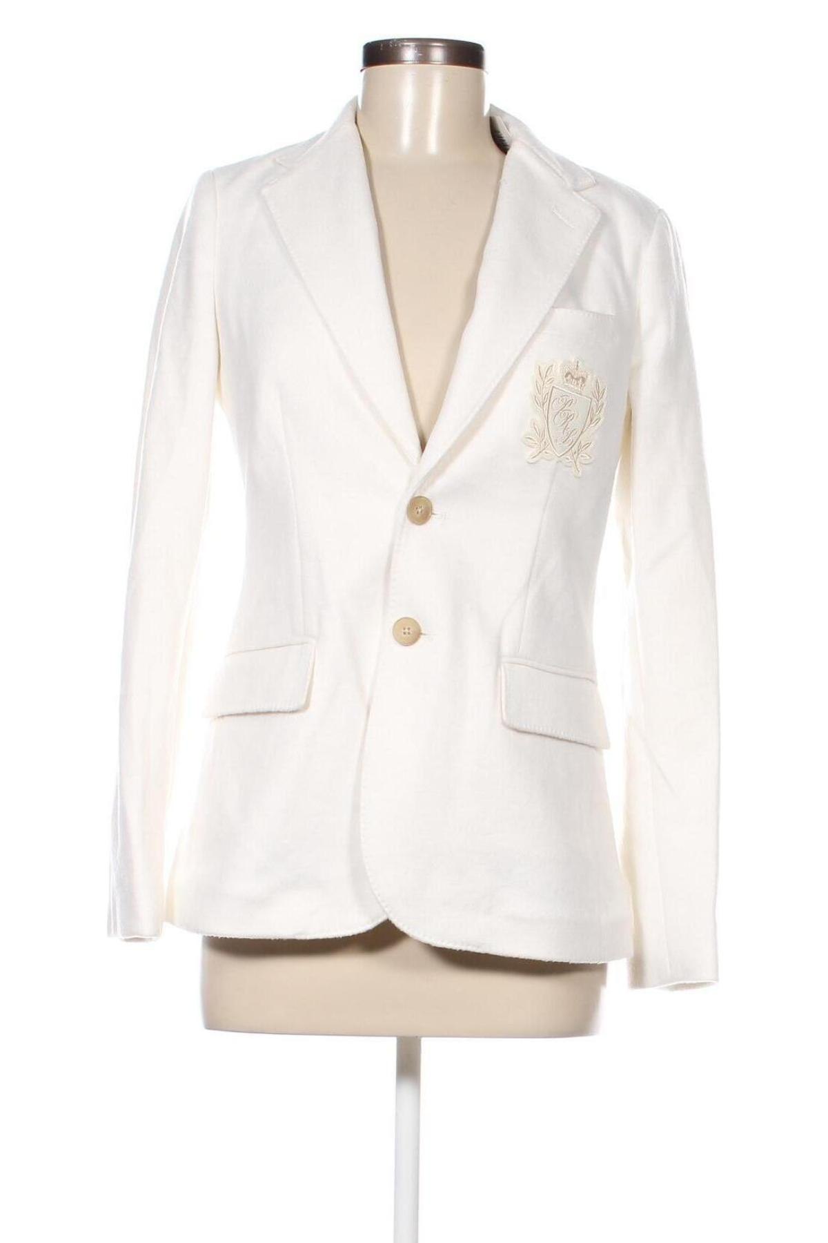 Γυναικείο σακάκι Polo By Ralph Lauren, Μέγεθος S, Χρώμα Λευκό, Τιμή 166,13 €