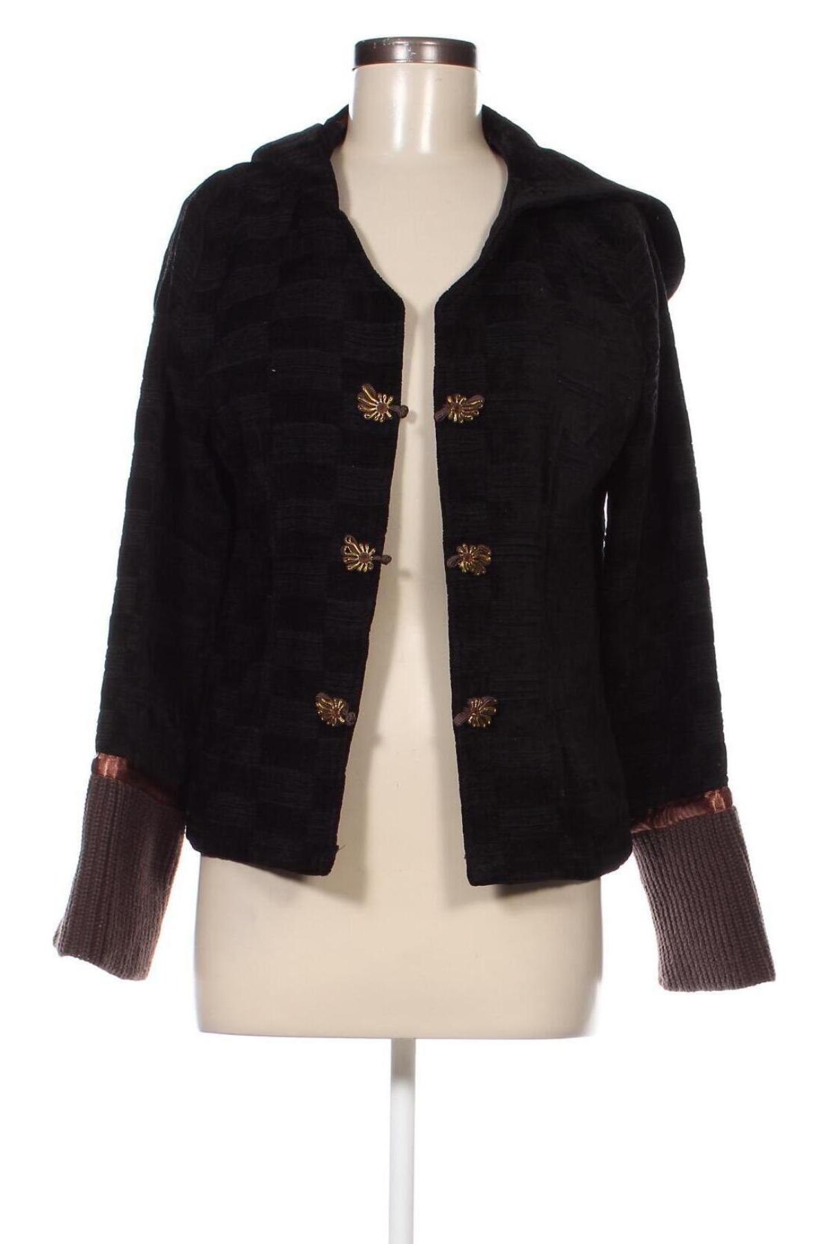 Γυναικείο σακάκι Repeat, Μέγεθος L, Χρώμα Μαύρο, Τιμή 56,47 €