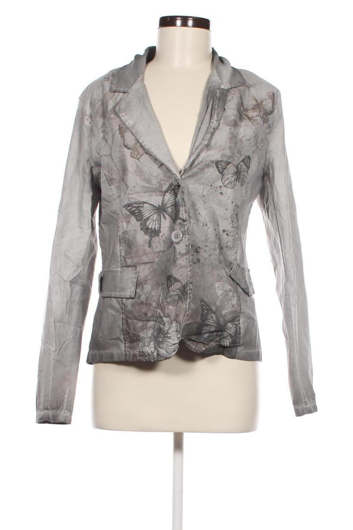 Damen Blazer Vestino, Größe M, Farbe Grau, Preis 23,99 €