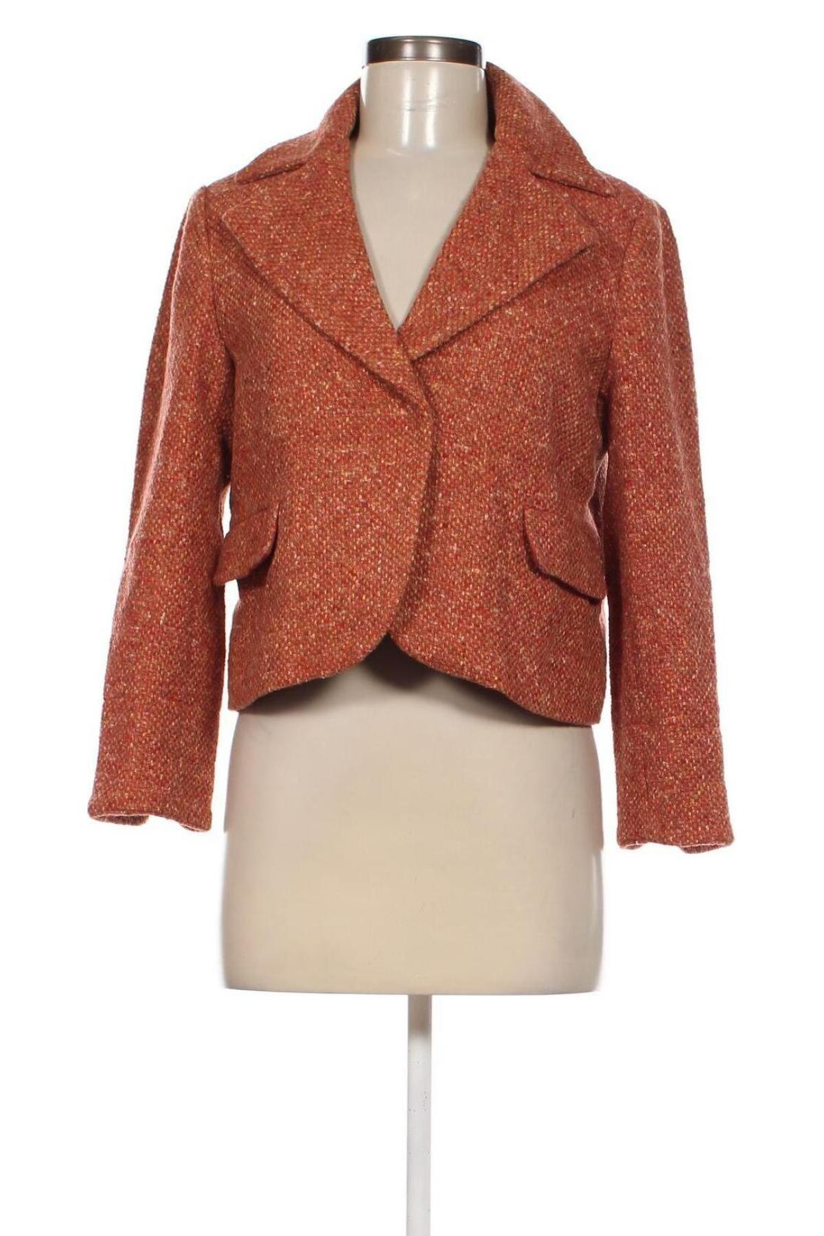 Дамско сако Wrap, Размер S, Цвят Оранжев, Цена 62,15 лв.