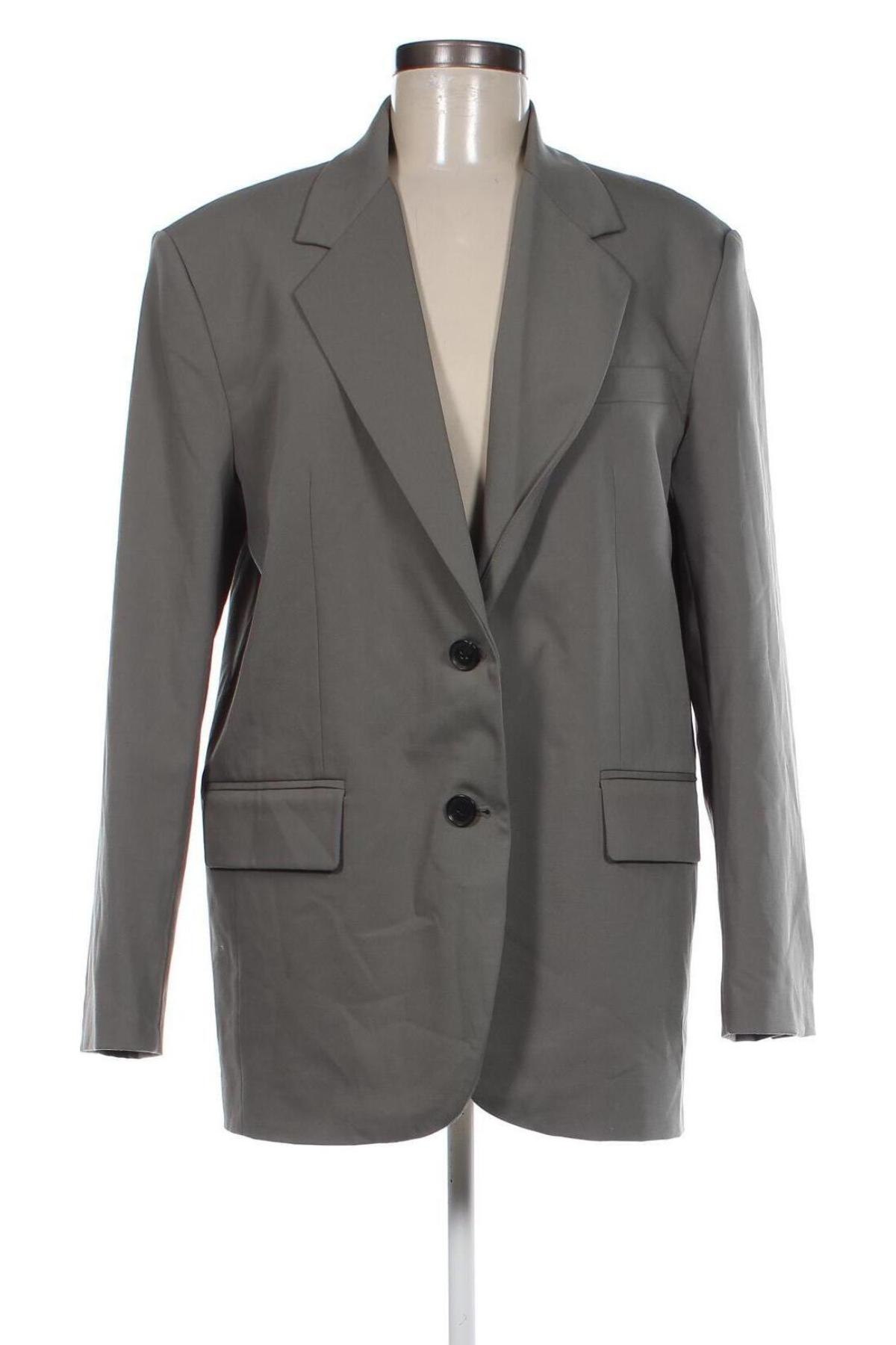 Damen Blazer Zara, Größe L, Farbe Grün, Preis 25,00 €